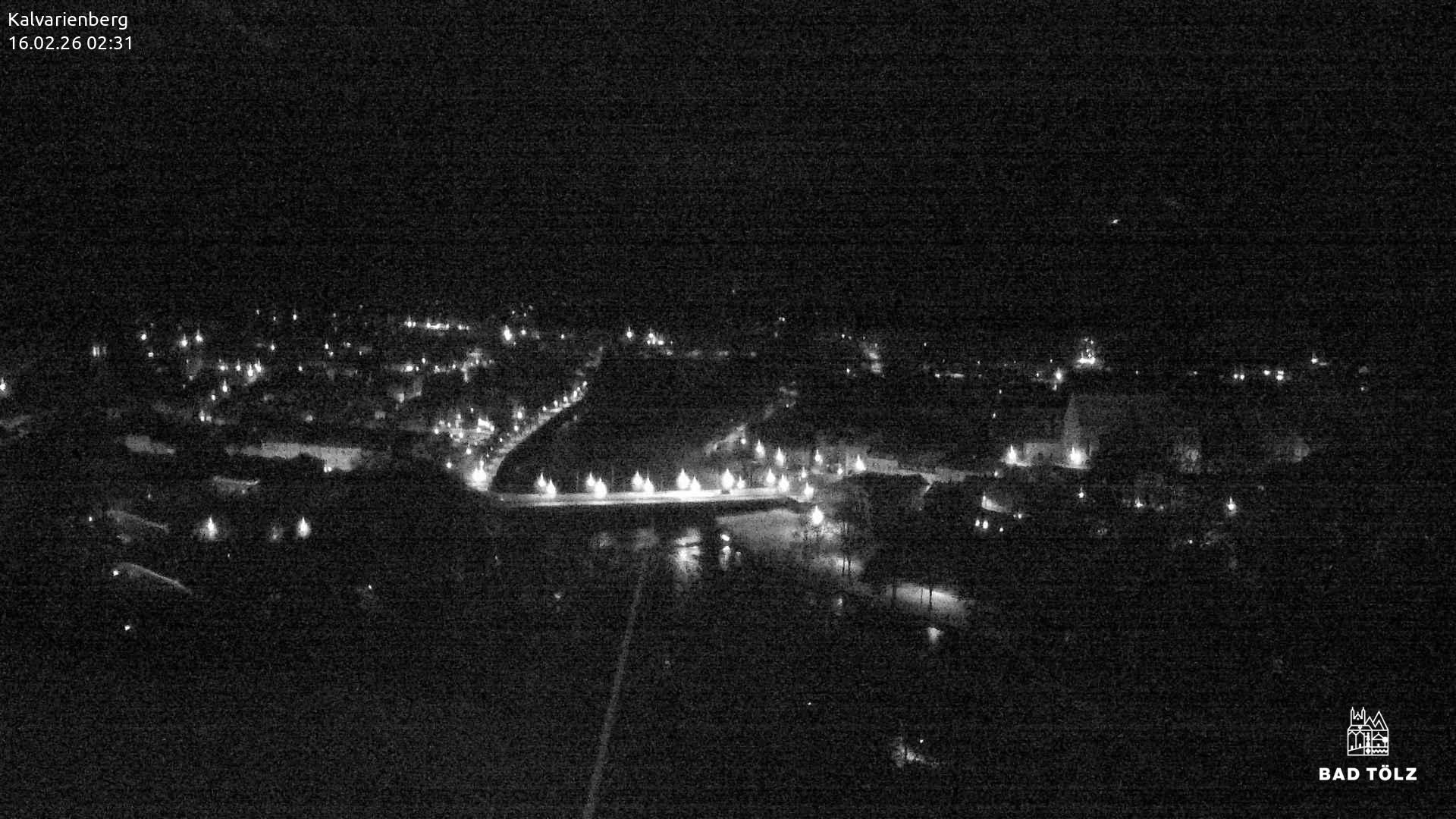 Archiv Foto Webcam Kalvarienberg bei Bad Tölz