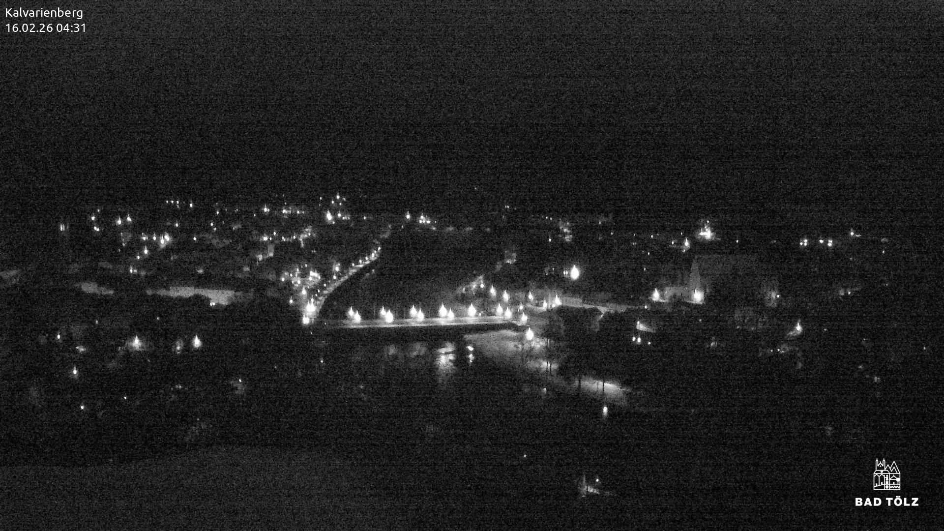 Archiv Foto Webcam Kalvarienberg bei Bad Tölz