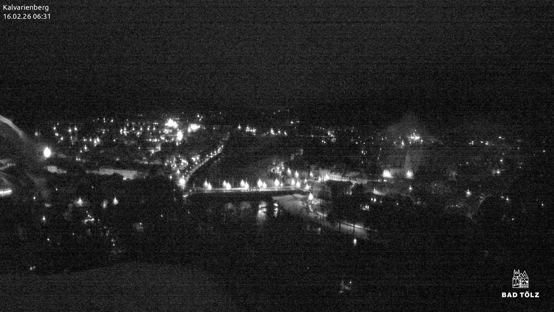 Archiv Foto Webcam Kalvarienberg bei Bad Tölz