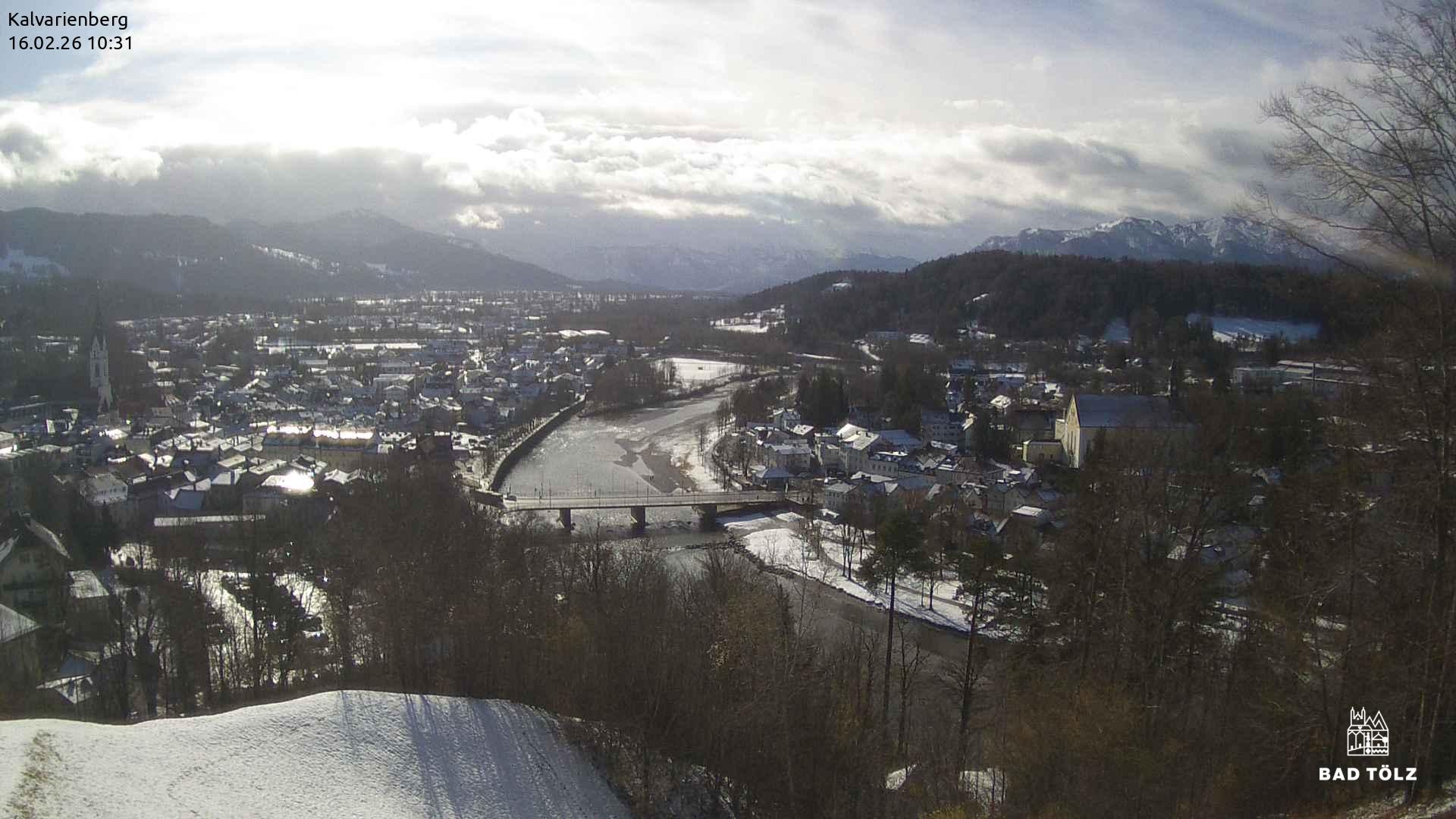 Archiv Foto Webcam Kalvarienberg bei Bad Tölz
