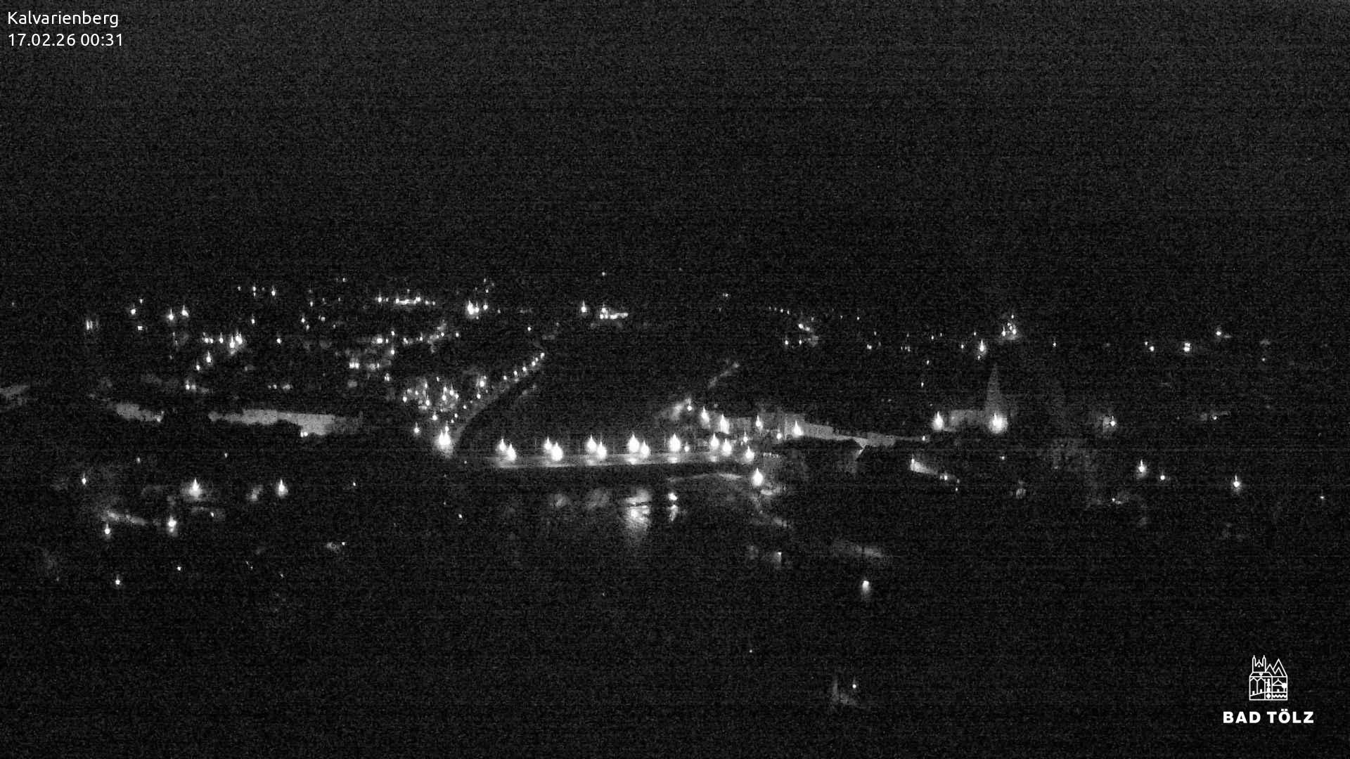 Archiv Foto Webcam Kalvarienberg bei Bad Tölz