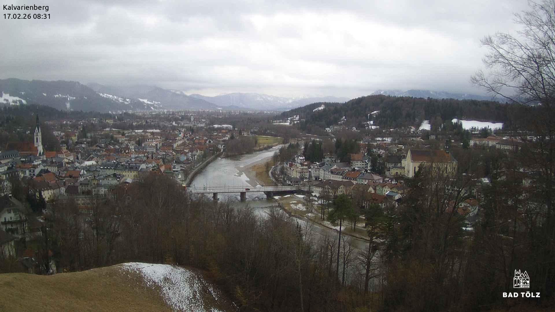 Archiv Foto Webcam Kalvarienberg bei Bad Tölz
