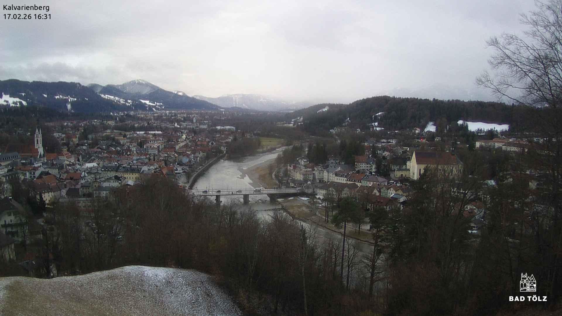 Archiv Foto Webcam Kalvarienberg bei Bad Tölz
