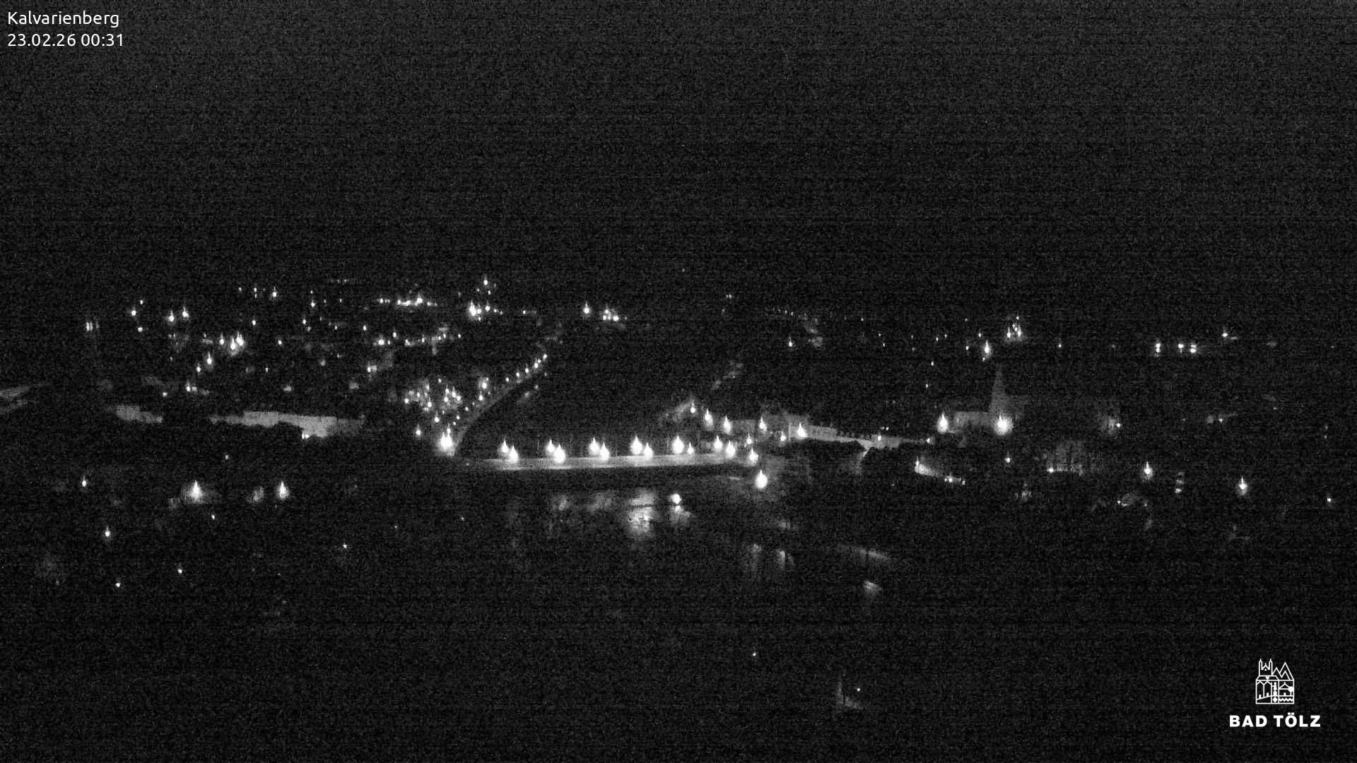 Archived image Webcam Bad Tölz - Kalvarienberg