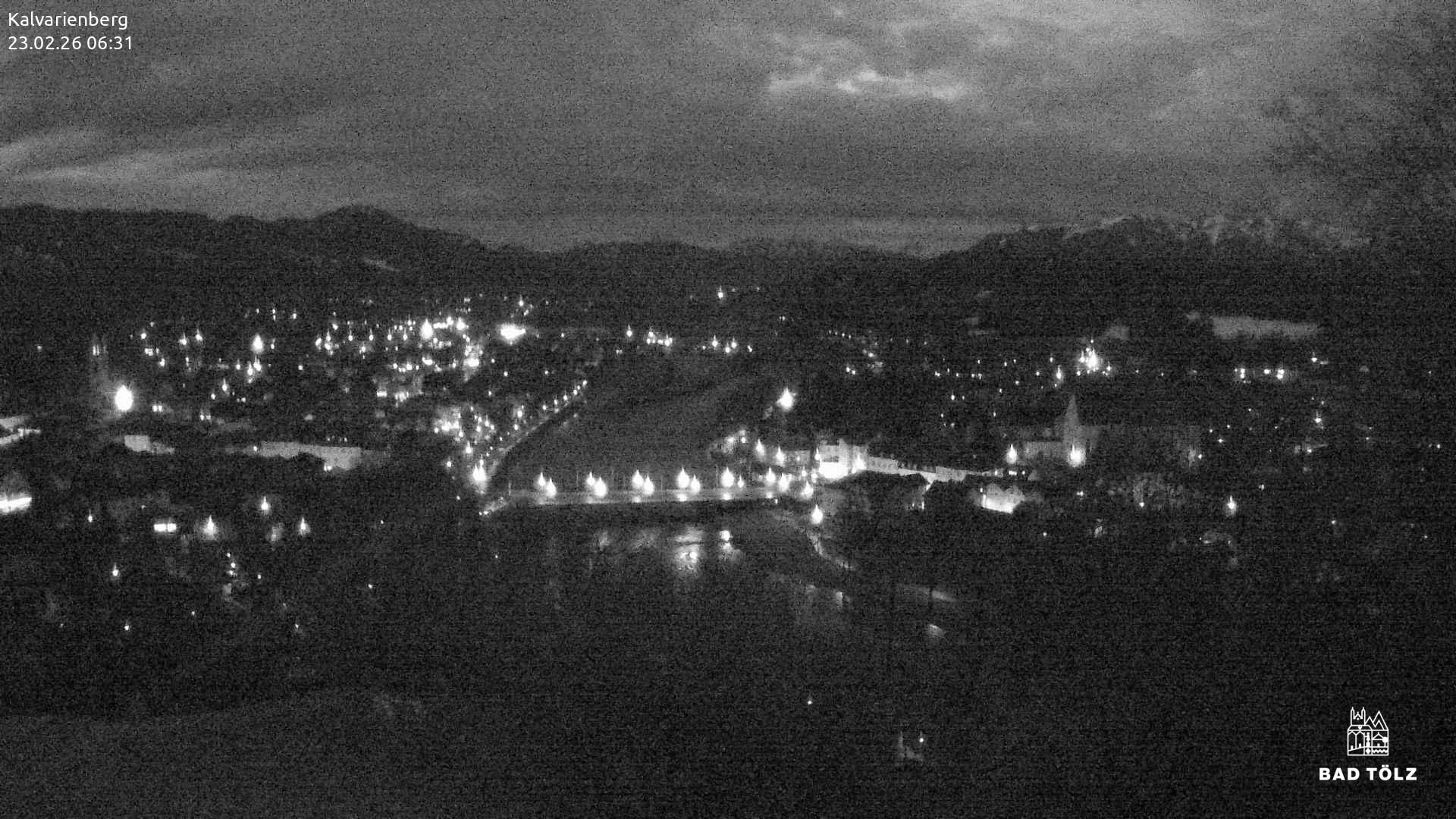Archived image Webcam Bad Tölz - Kalvarienberg