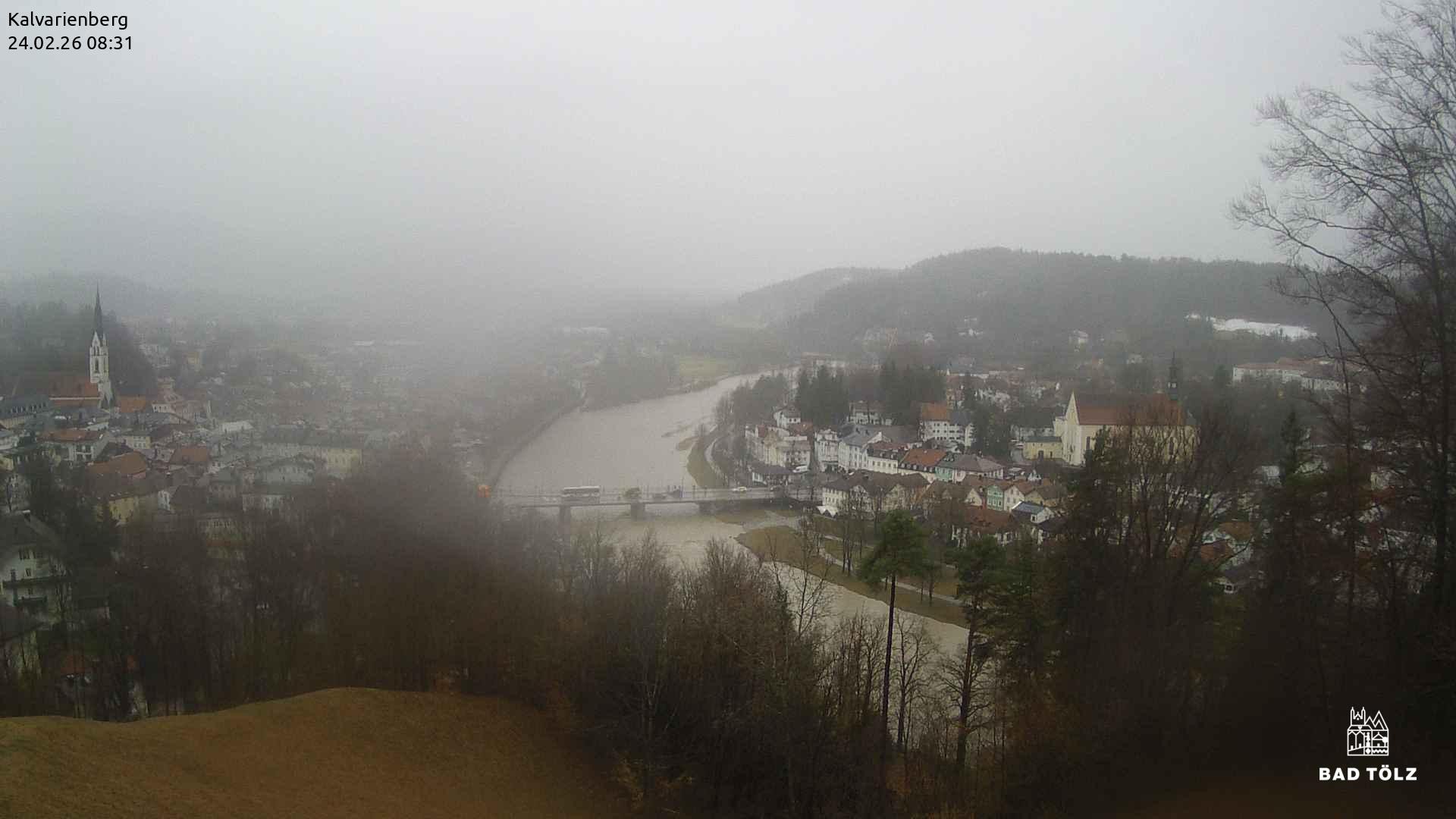 Archiv Foto Webcam Kalvarienberg bei Bad Tölz