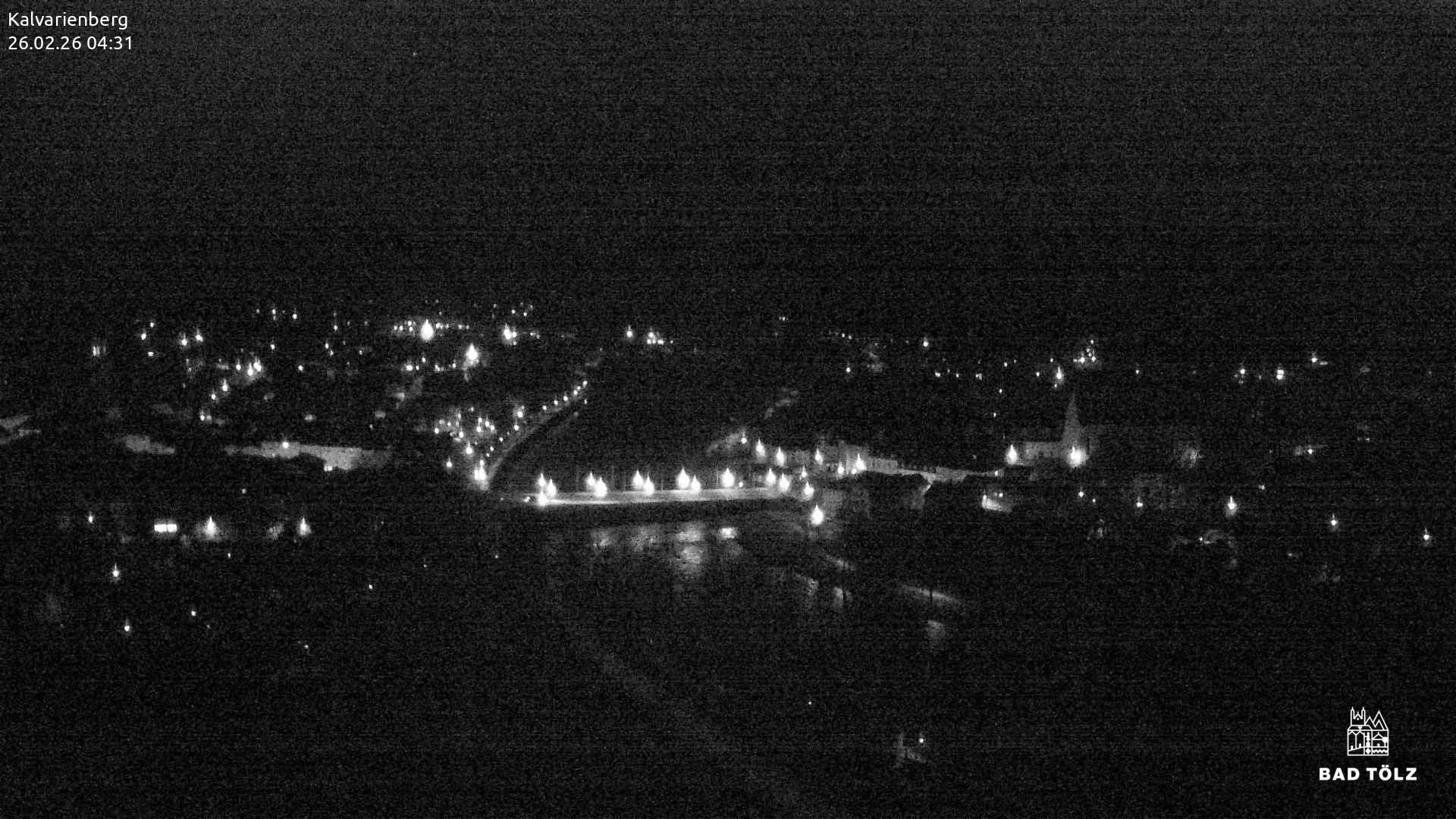 Archived image Webcam Bad Tölz - Kalvarienberg