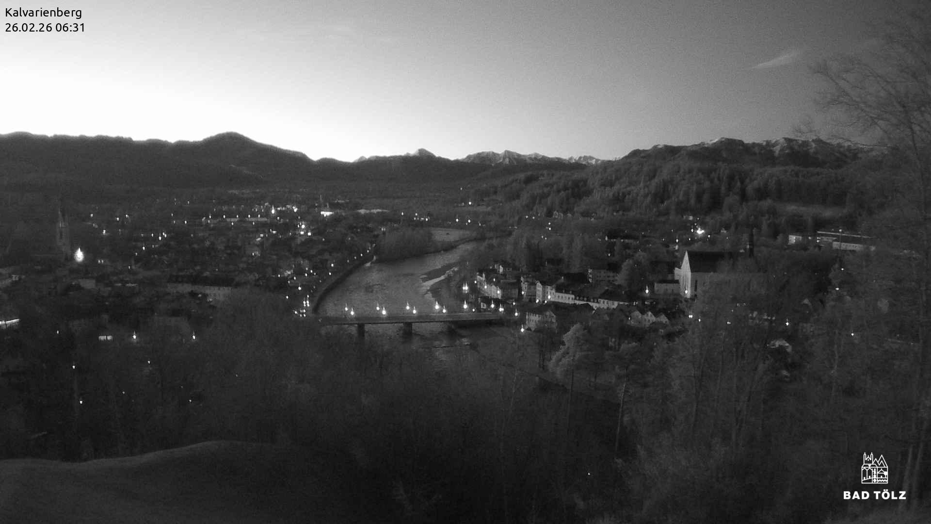 Archived image Webcam Bad Tölz - Kalvarienberg