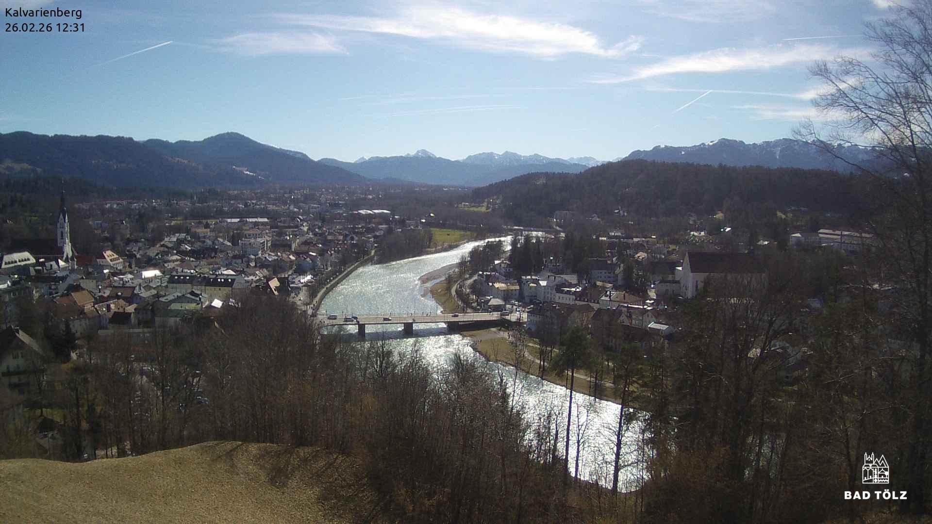 Archived image Webcam Bad Tölz - Kalvarienberg