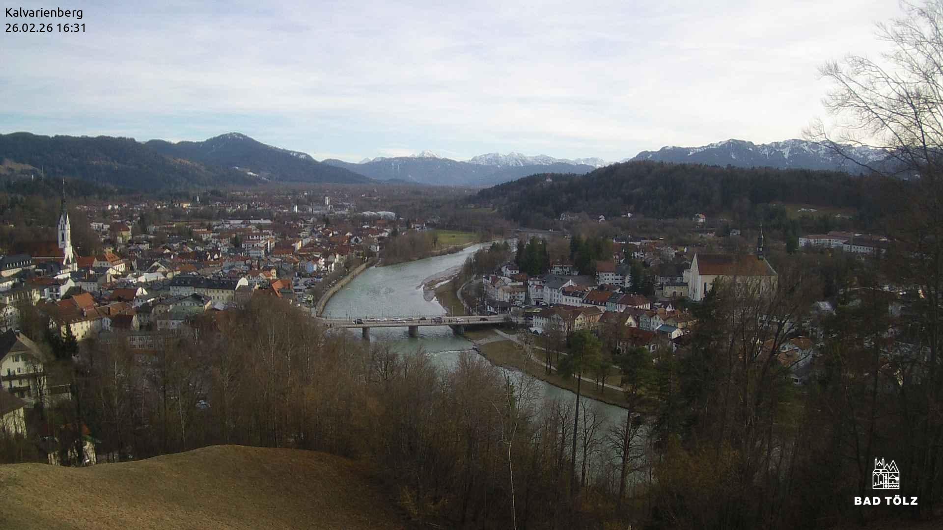 Archiv Foto Webcam Kalvarienberg bei Bad Tölz
