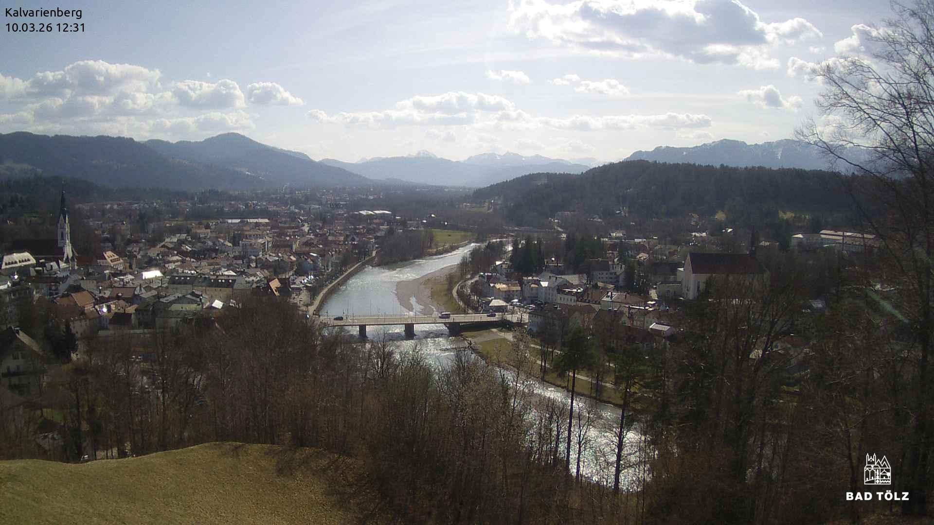 Archiv Foto Webcam Kalvarienberg bei Bad Tölz