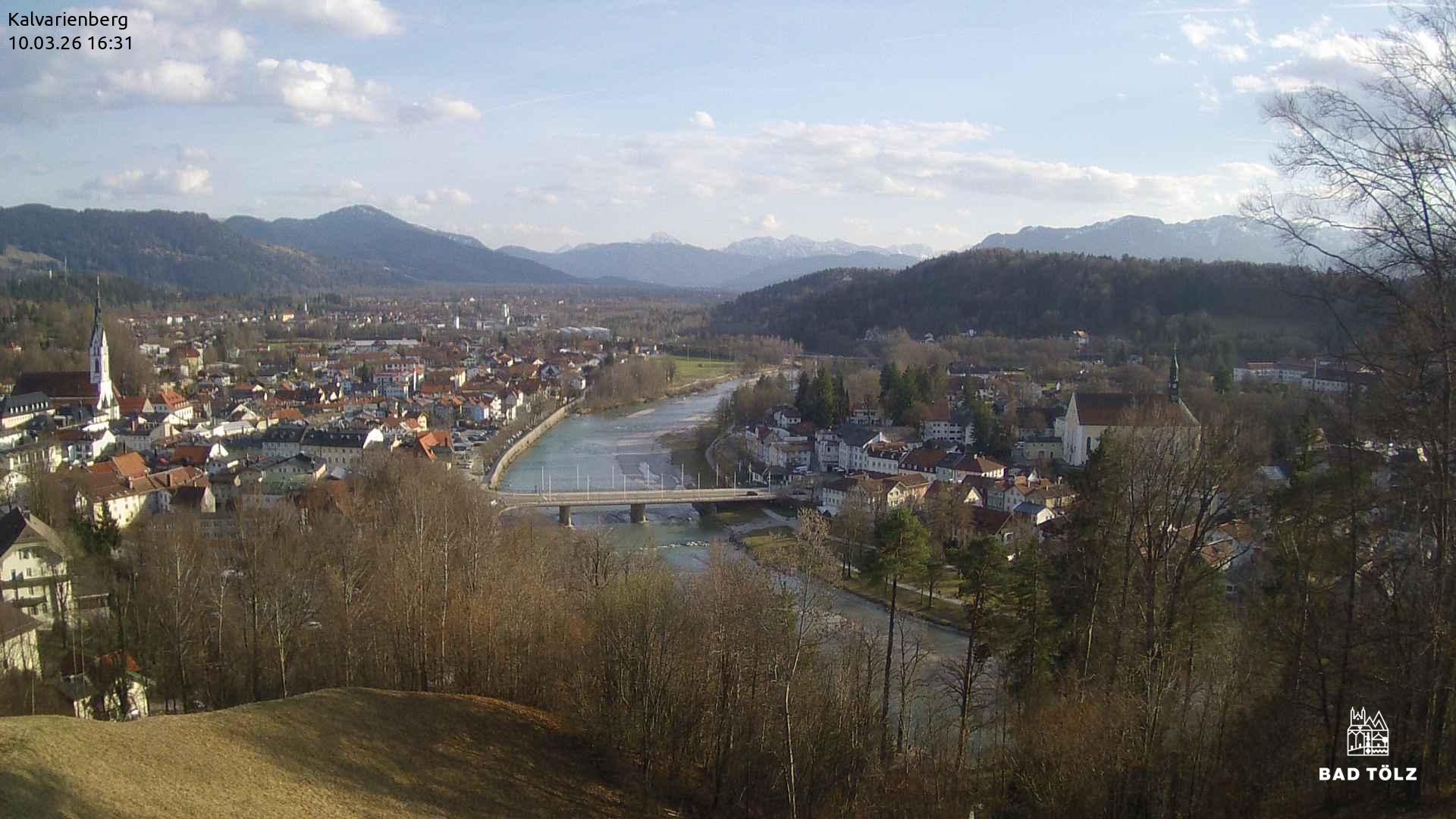 Archiv Foto Webcam Kalvarienberg bei Bad Tölz