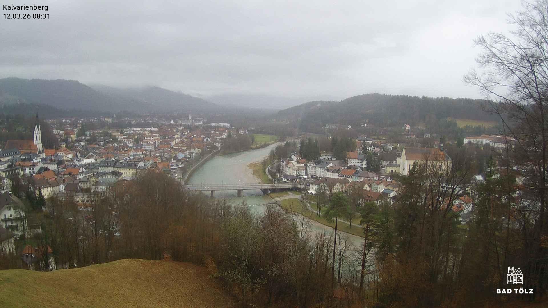 Archiv Foto Webcam Kalvarienberg bei Bad Tölz