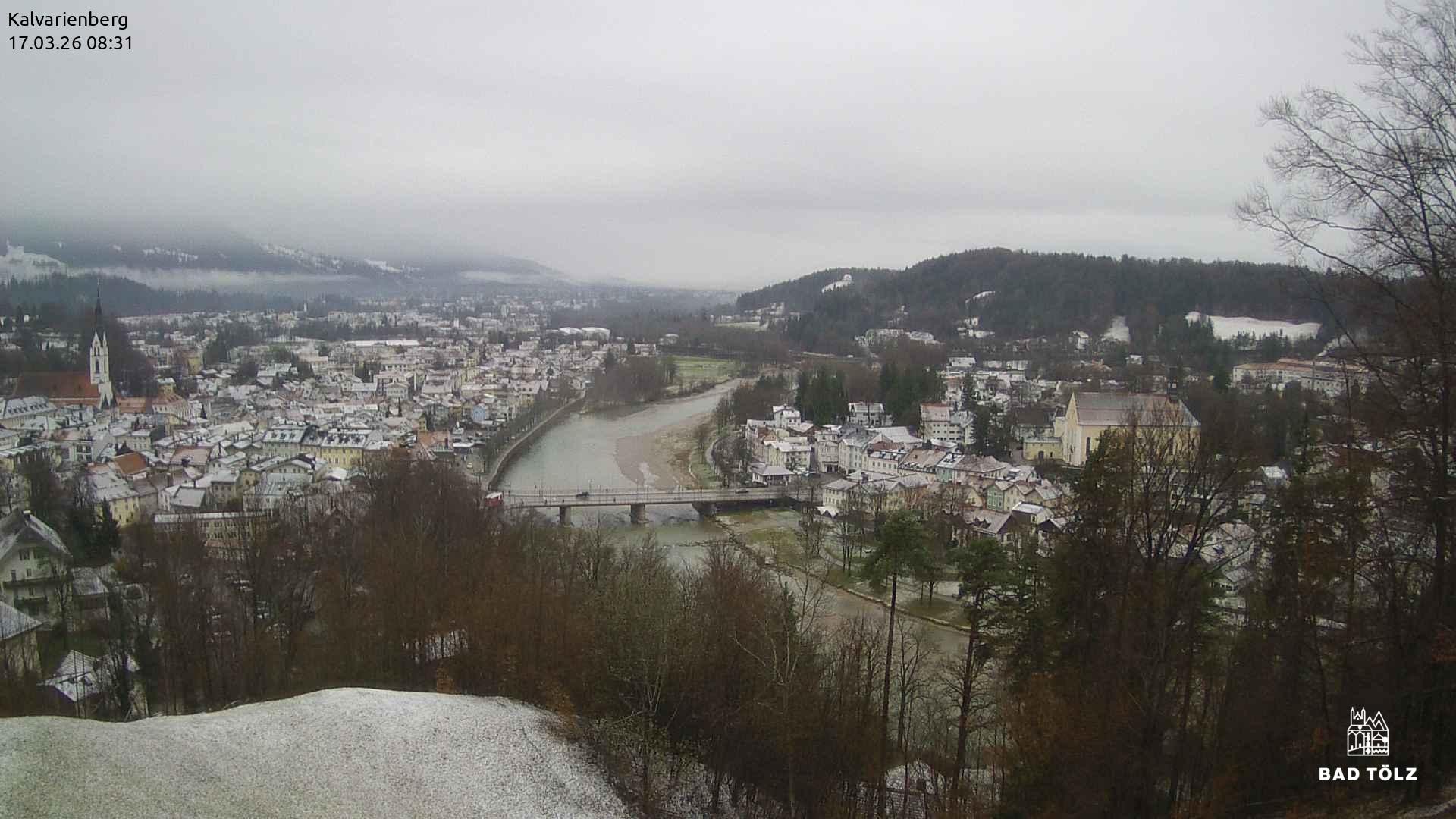 Archiv Foto Webcam Kalvarienberg bei Bad Tölz