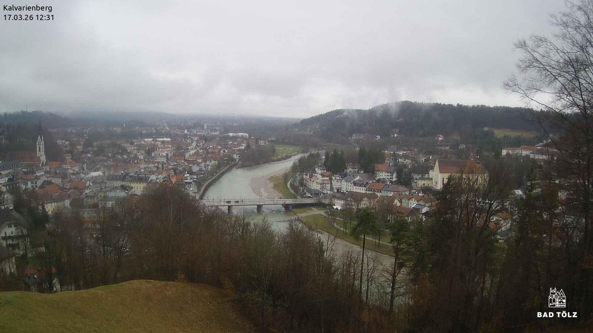Archiv Foto Webcam Kalvarienberg bei Bad Tölz