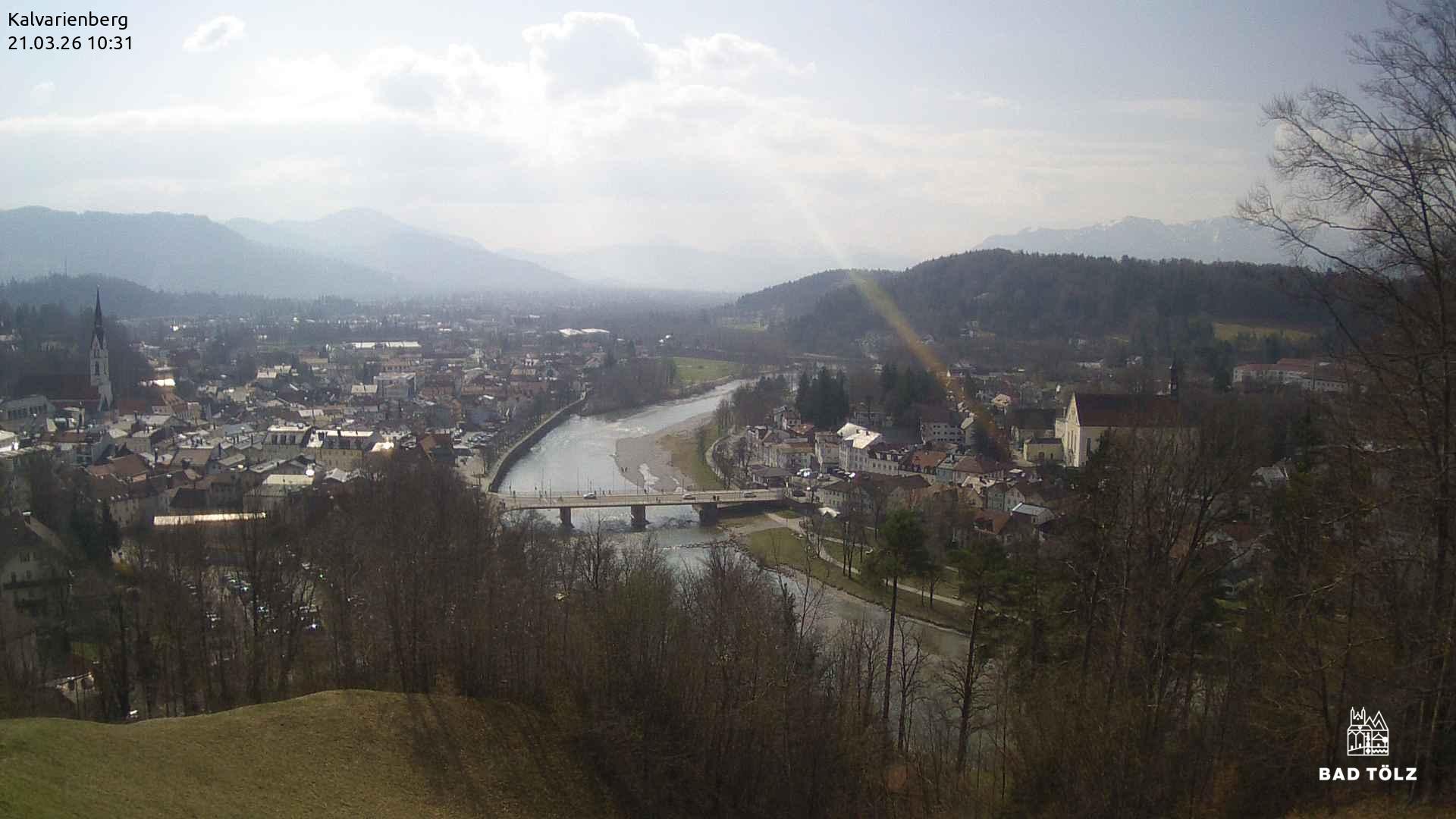 Archiv Foto Webcam Kalvarienberg bei Bad Tölz