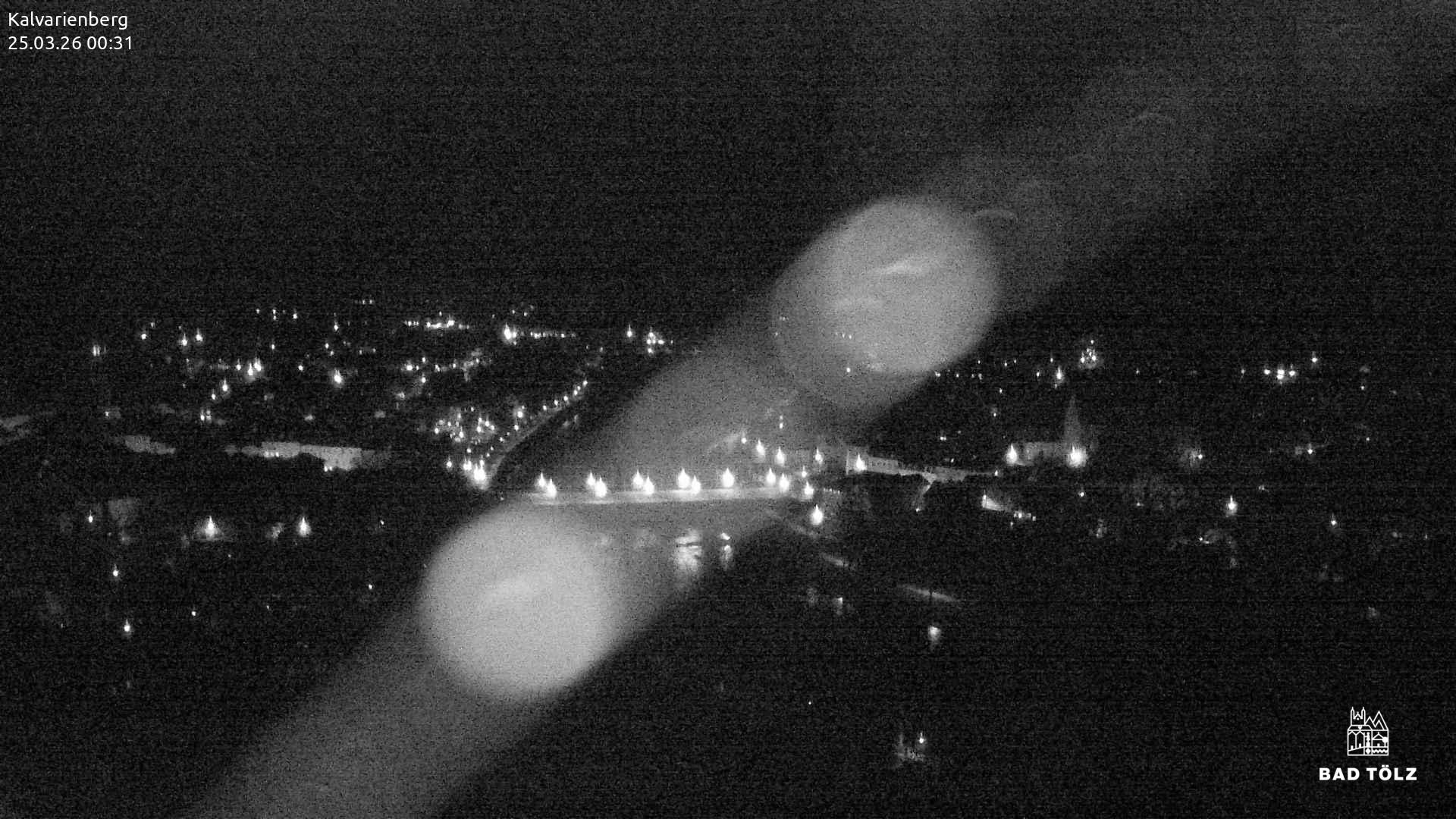 Archived image Webcam Bad Tölz - Kalvarienberg