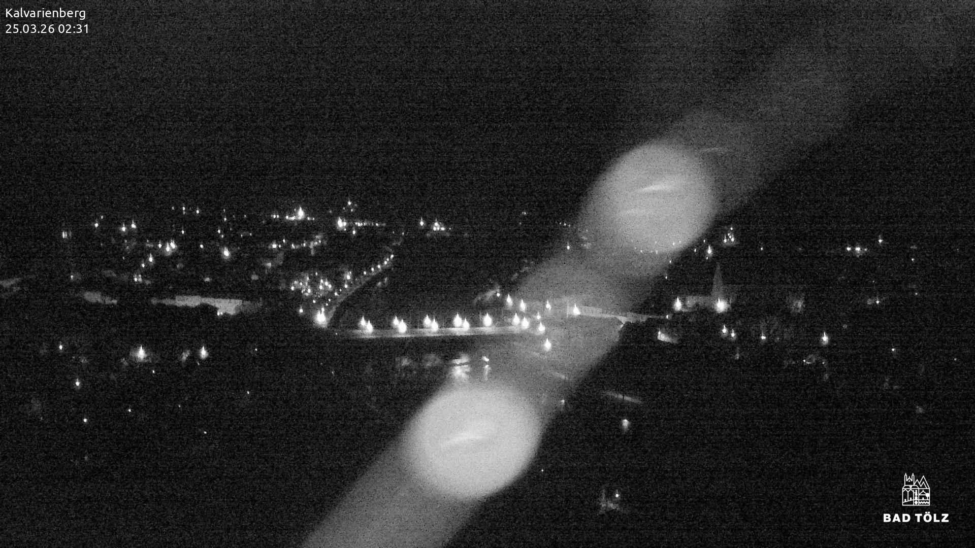 Archived image Webcam Bad Tölz - Kalvarienberg