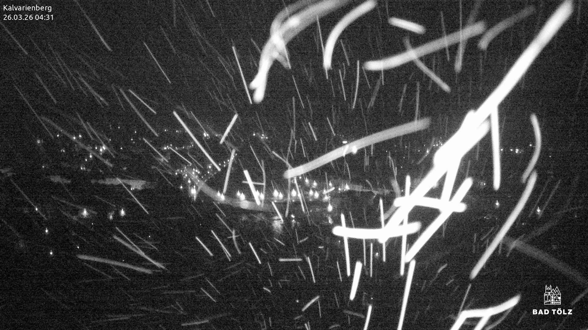 Archived image Webcam Bad Tölz - Kalvarienberg