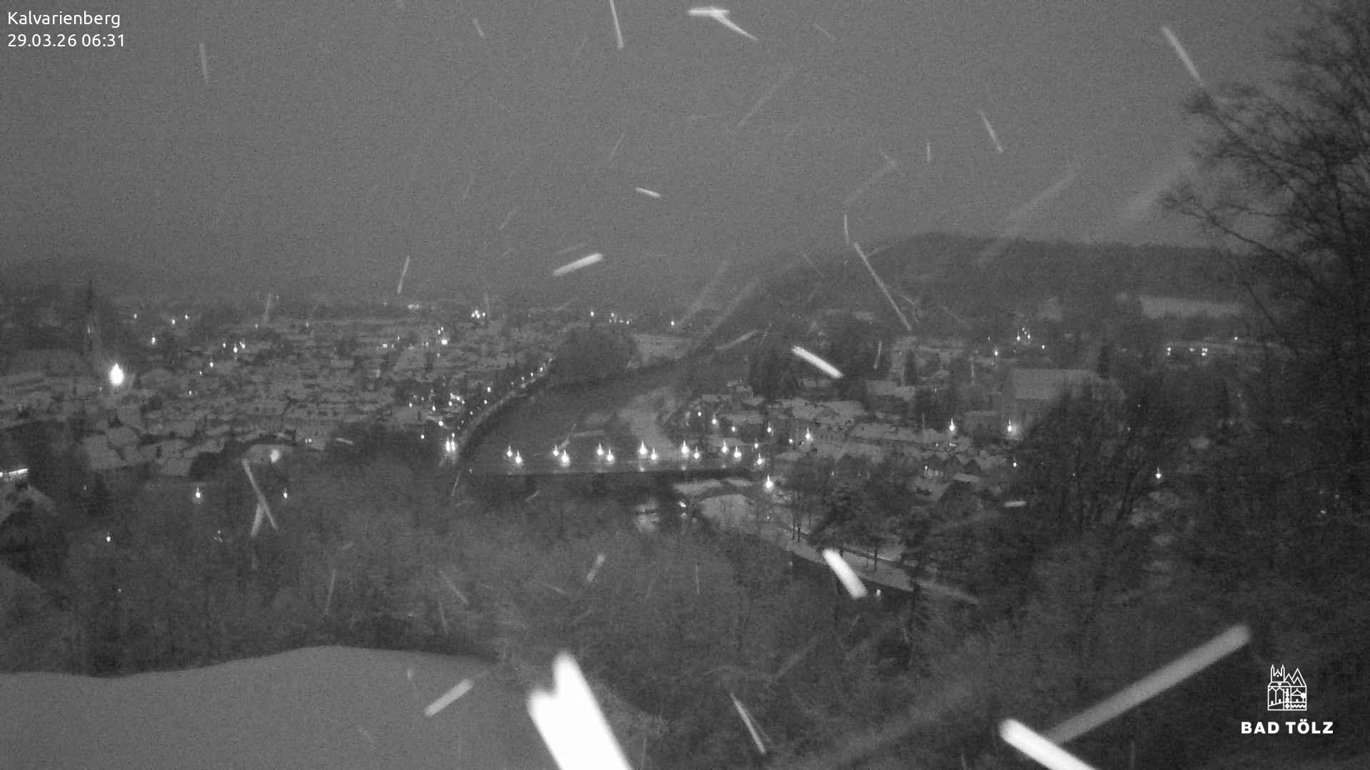 Archived image Webcam Bad Tölz - Kalvarienberg