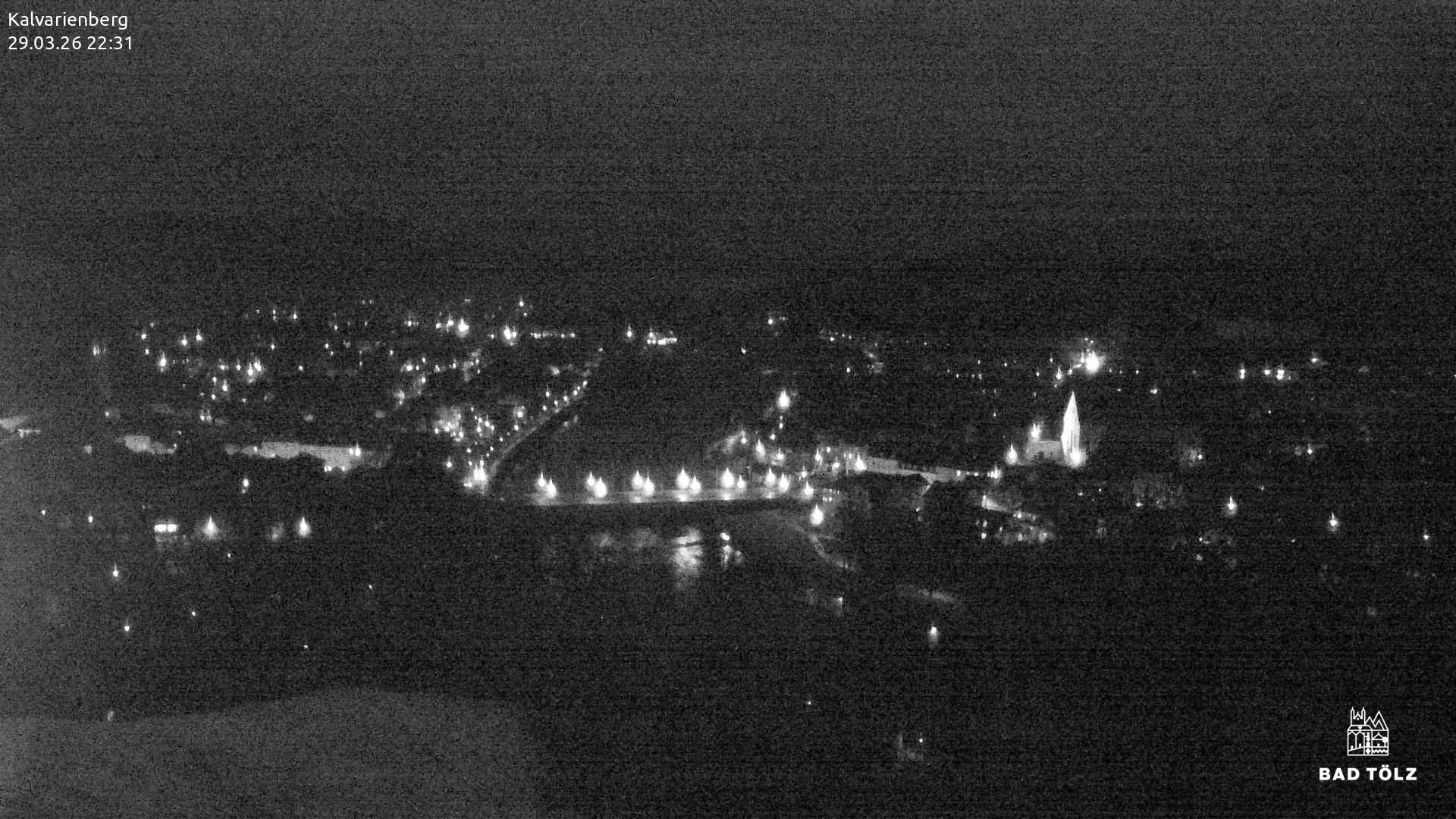 Archived image Webcam Bad Tölz - Kalvarienberg