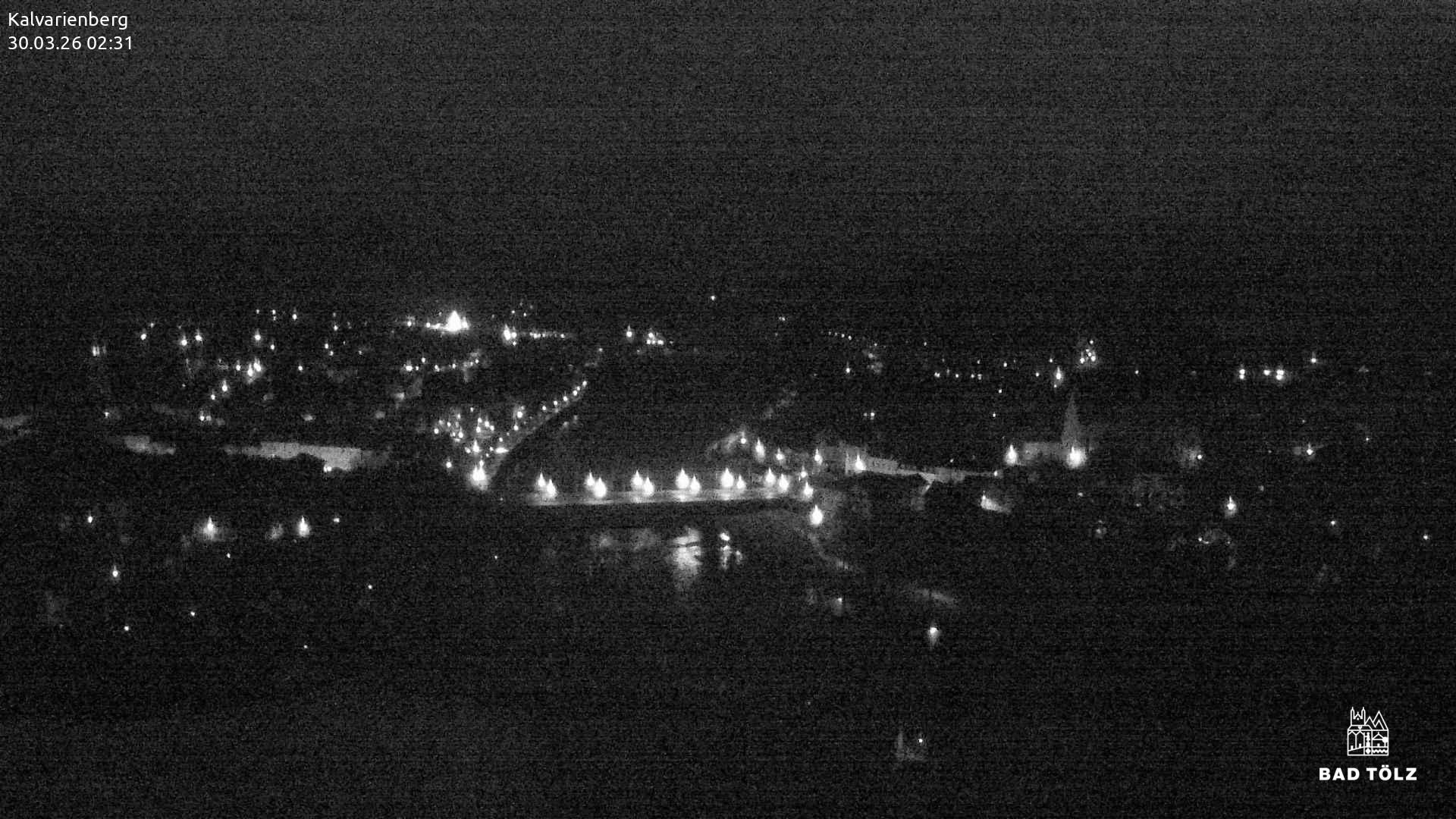 Archiv Foto Webcam Kalvarienberg bei Bad Tölz