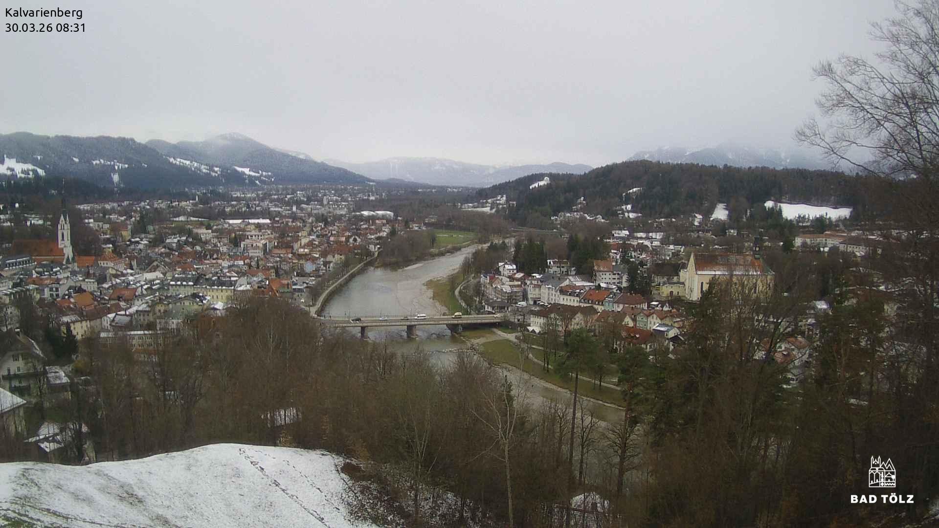 Archiv Foto Webcam Kalvarienberg bei Bad Tölz