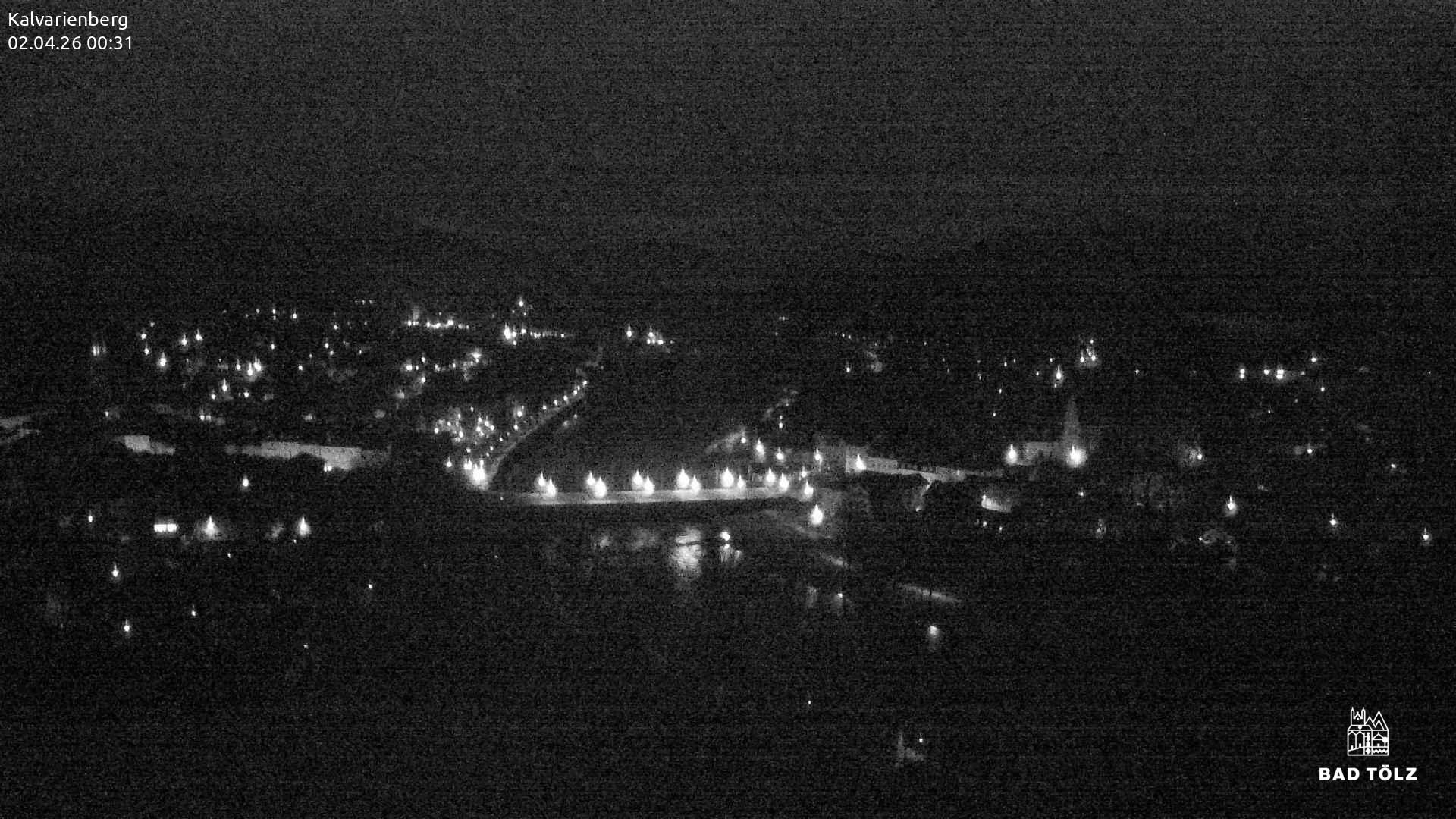 Archiv Foto Webcam Kalvarienberg bei Bad Tölz