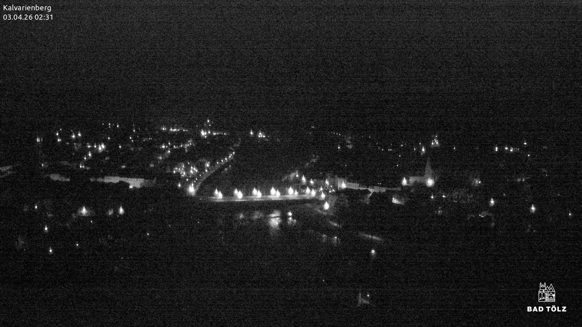 Archiv Foto Webcam Kalvarienberg bei Bad Tölz