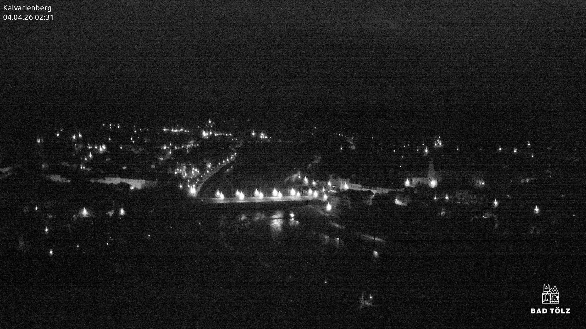 Archiv Foto Webcam Kalvarienberg bei Bad Tölz