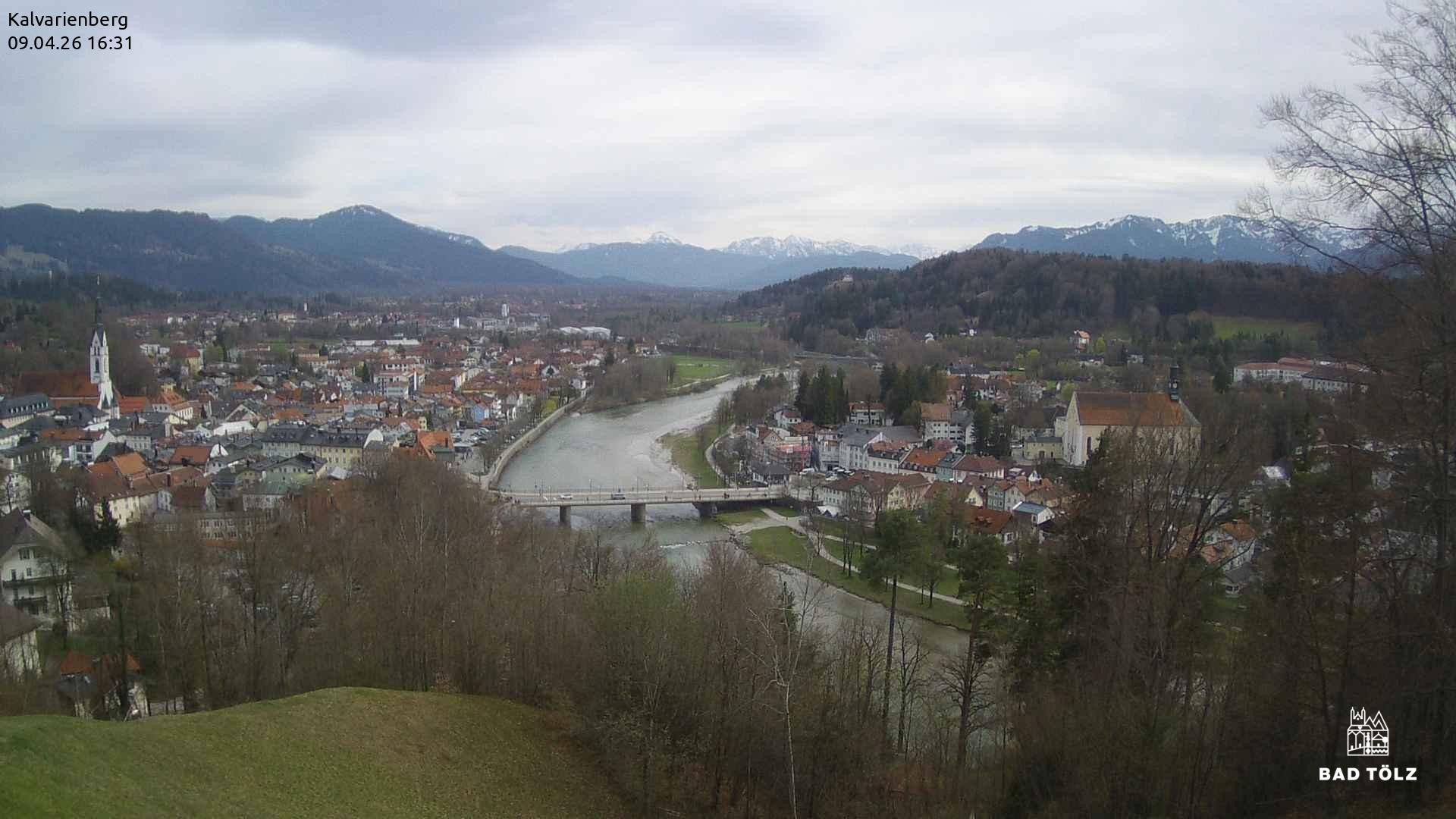 Archiv Foto Webcam Kalvarienberg bei Bad Tölz