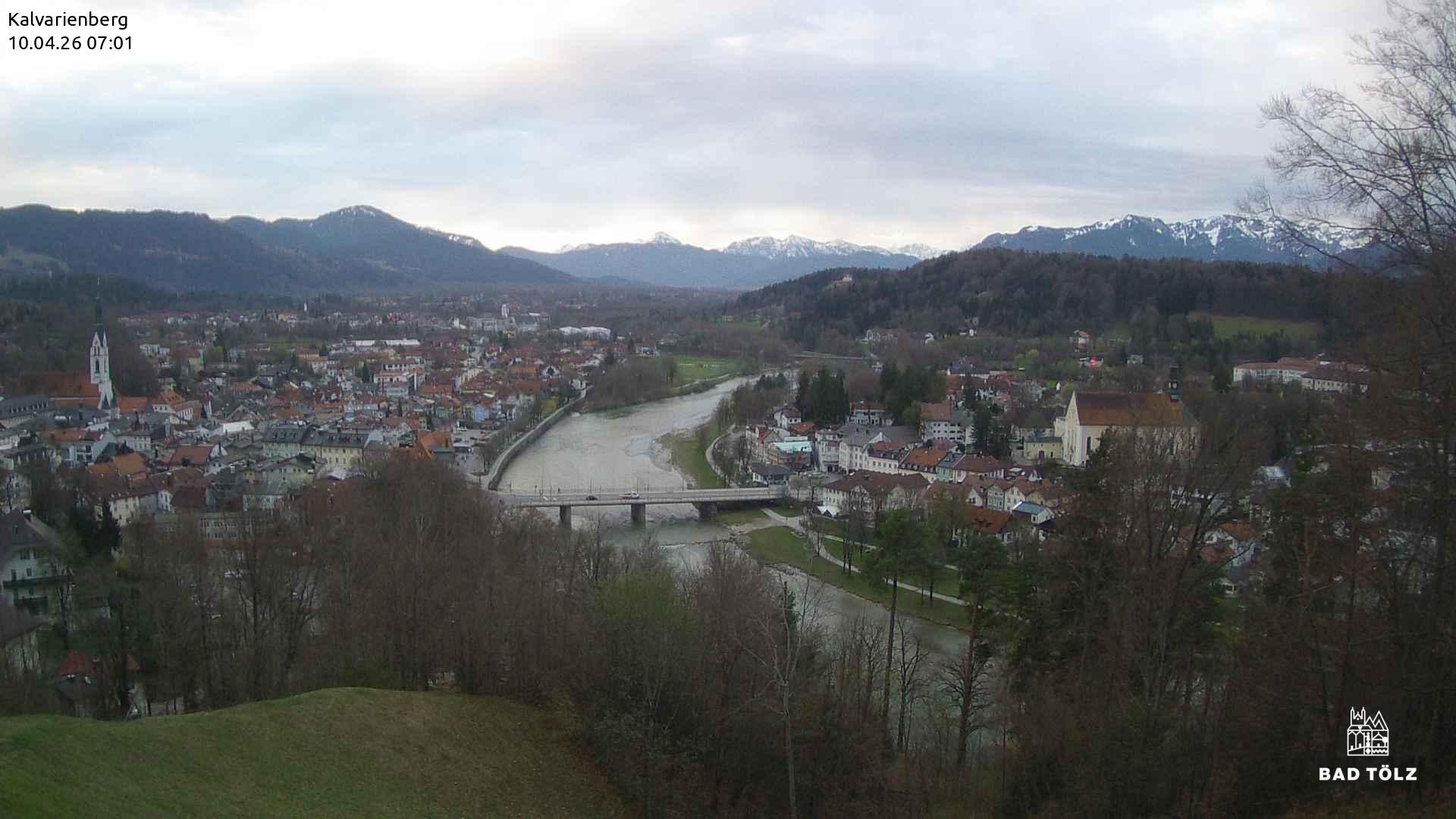 Archiv Foto Webcam Kalvarienberg bei Bad Tölz