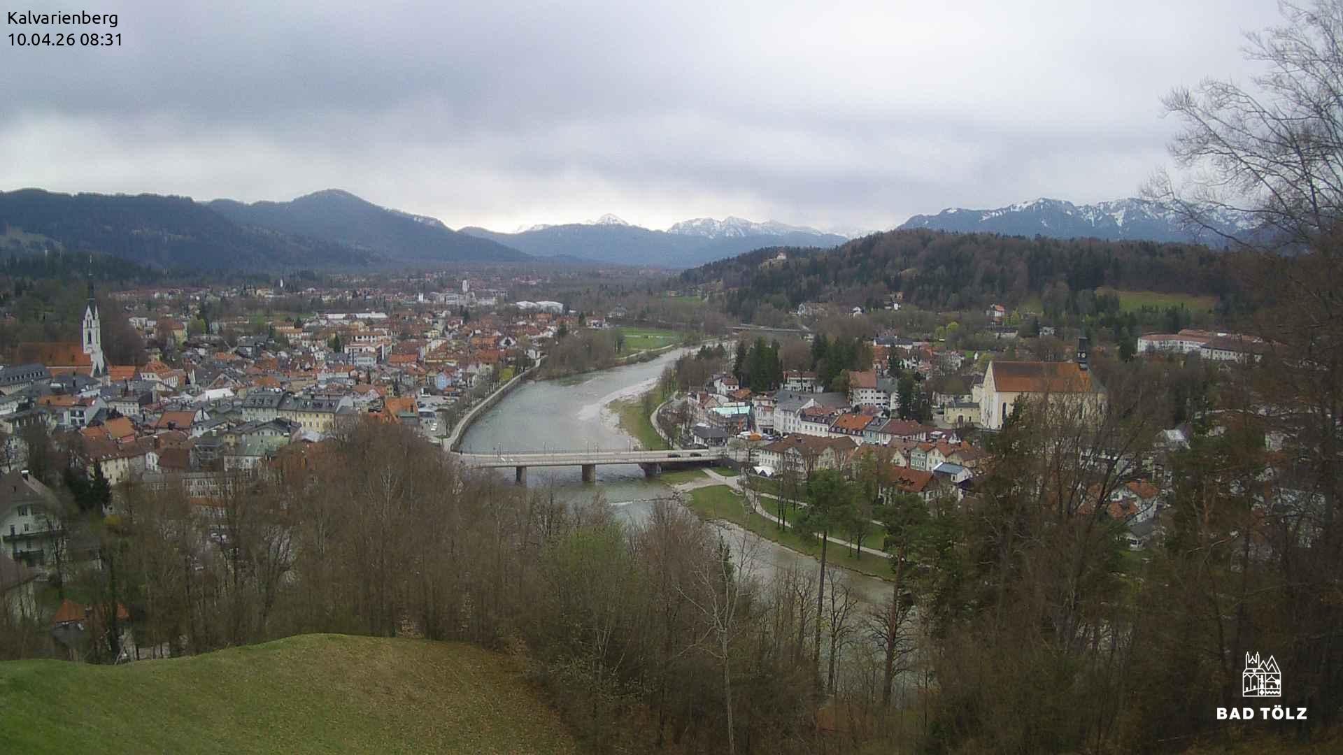 Archiv Foto Webcam Kalvarienberg bei Bad Tölz