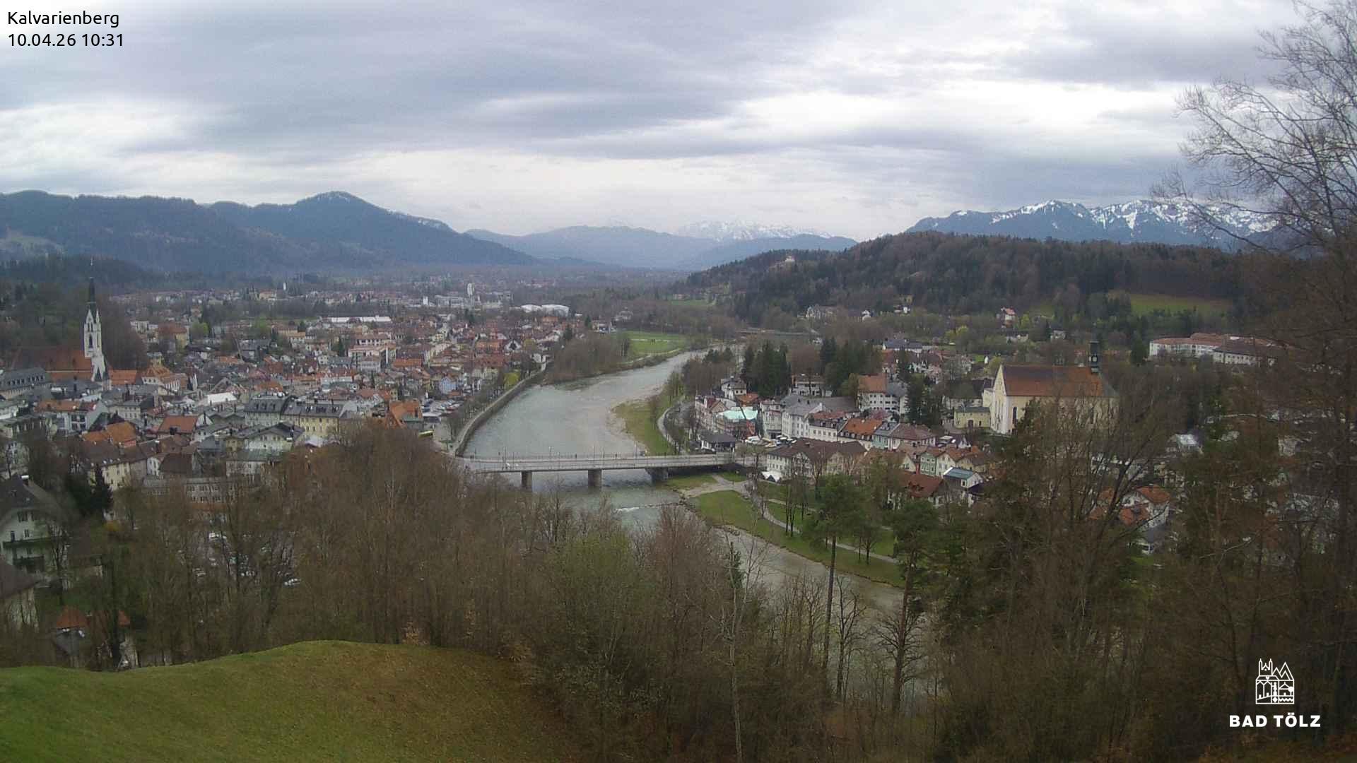 Archiv Foto Webcam Kalvarienberg bei Bad Tölz