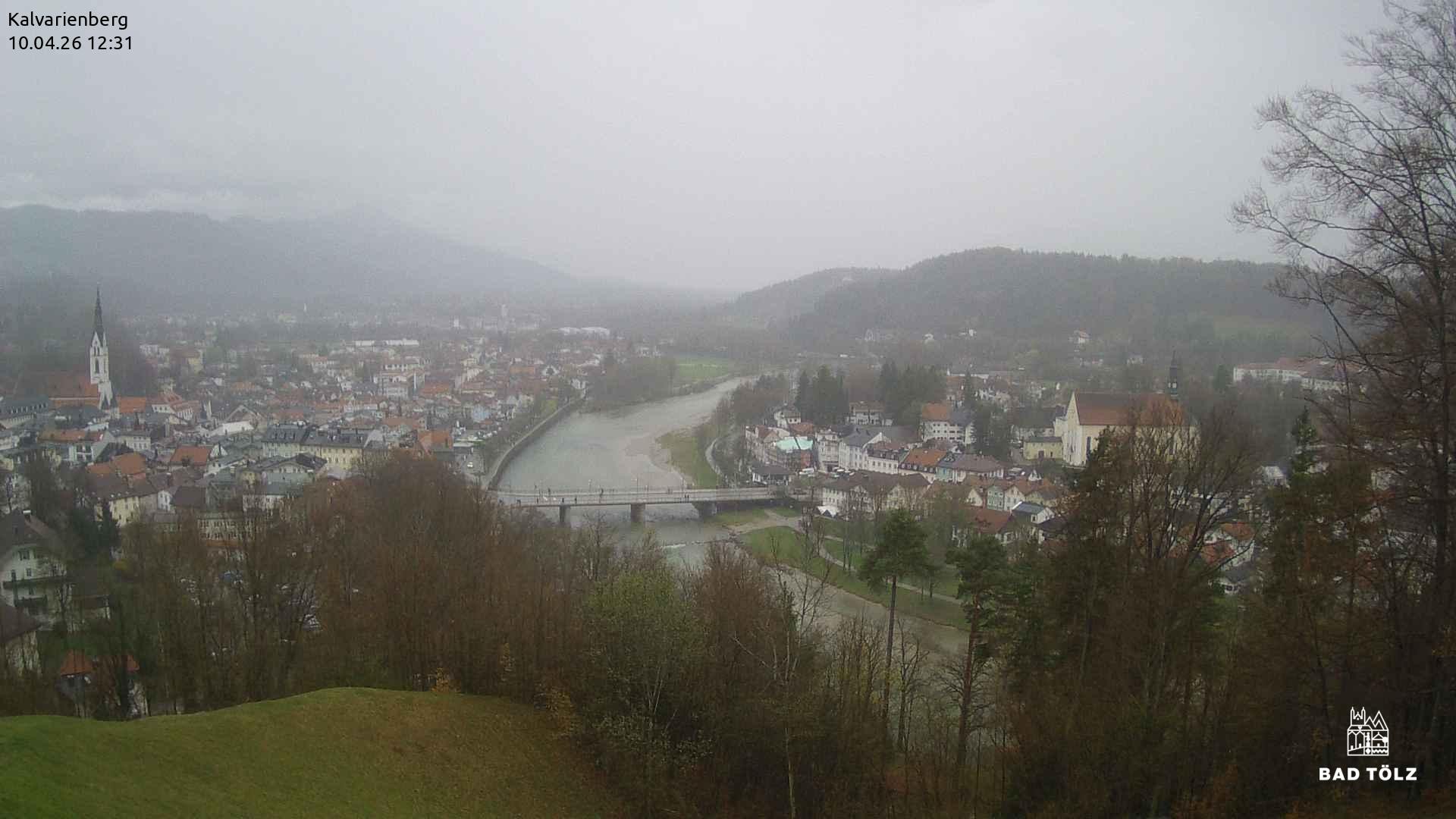 Archiv Foto Webcam Kalvarienberg bei Bad Tölz