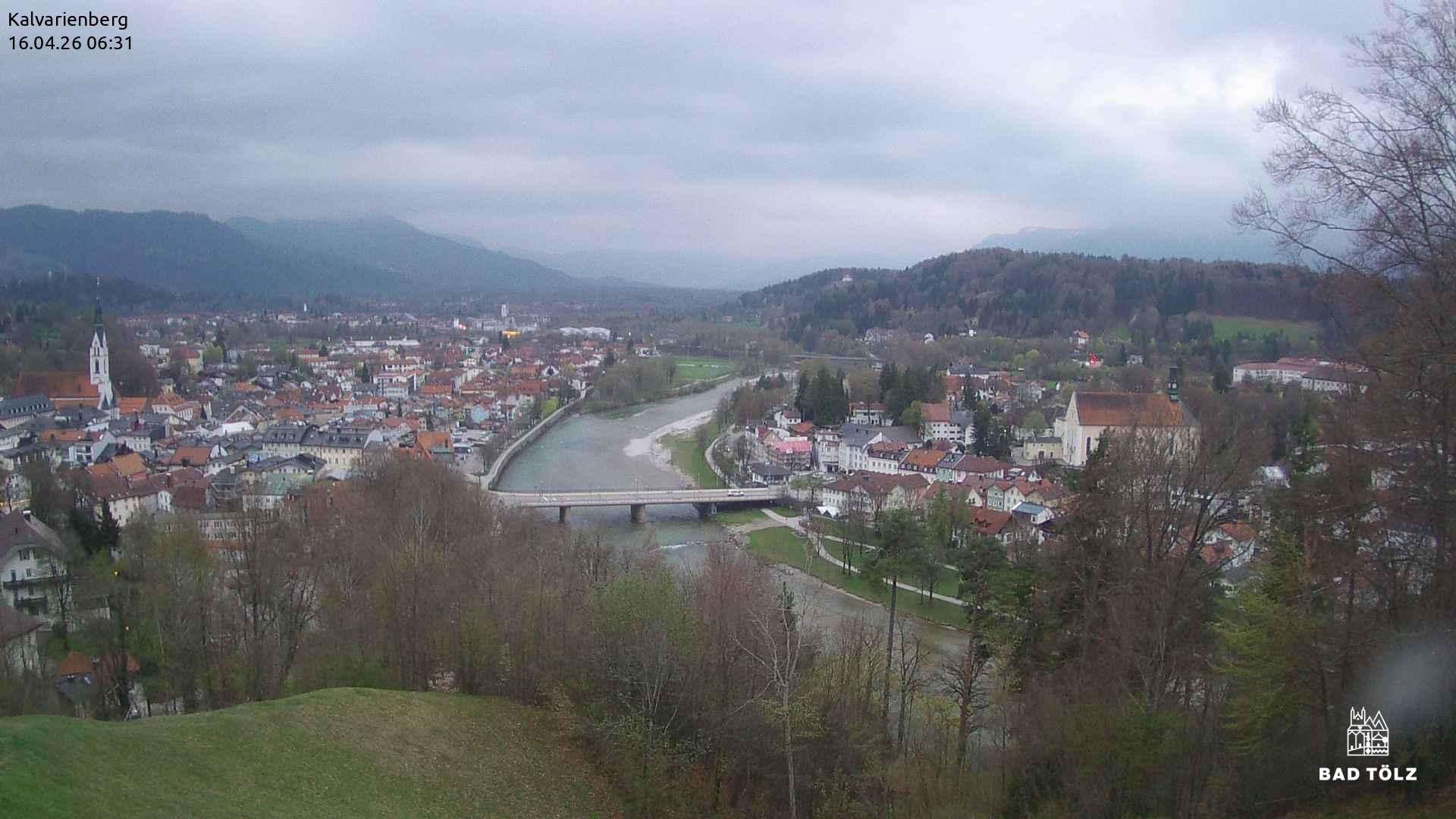 Archiv Foto Webcam Kalvarienberg bei Bad Tölz
