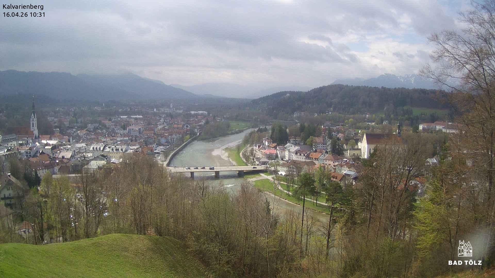 Archiv Foto Webcam Kalvarienberg bei Bad Tölz