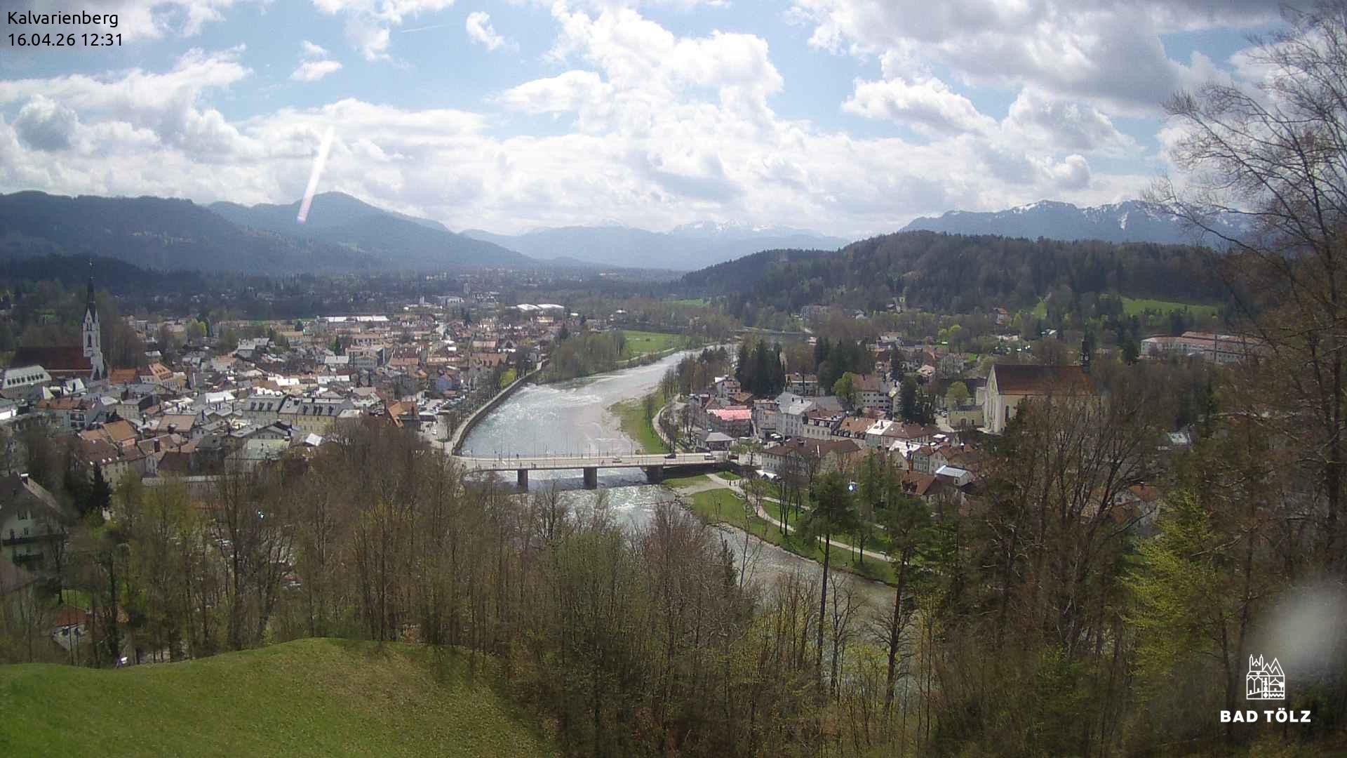 Archiv Foto Webcam Kalvarienberg bei Bad Tölz