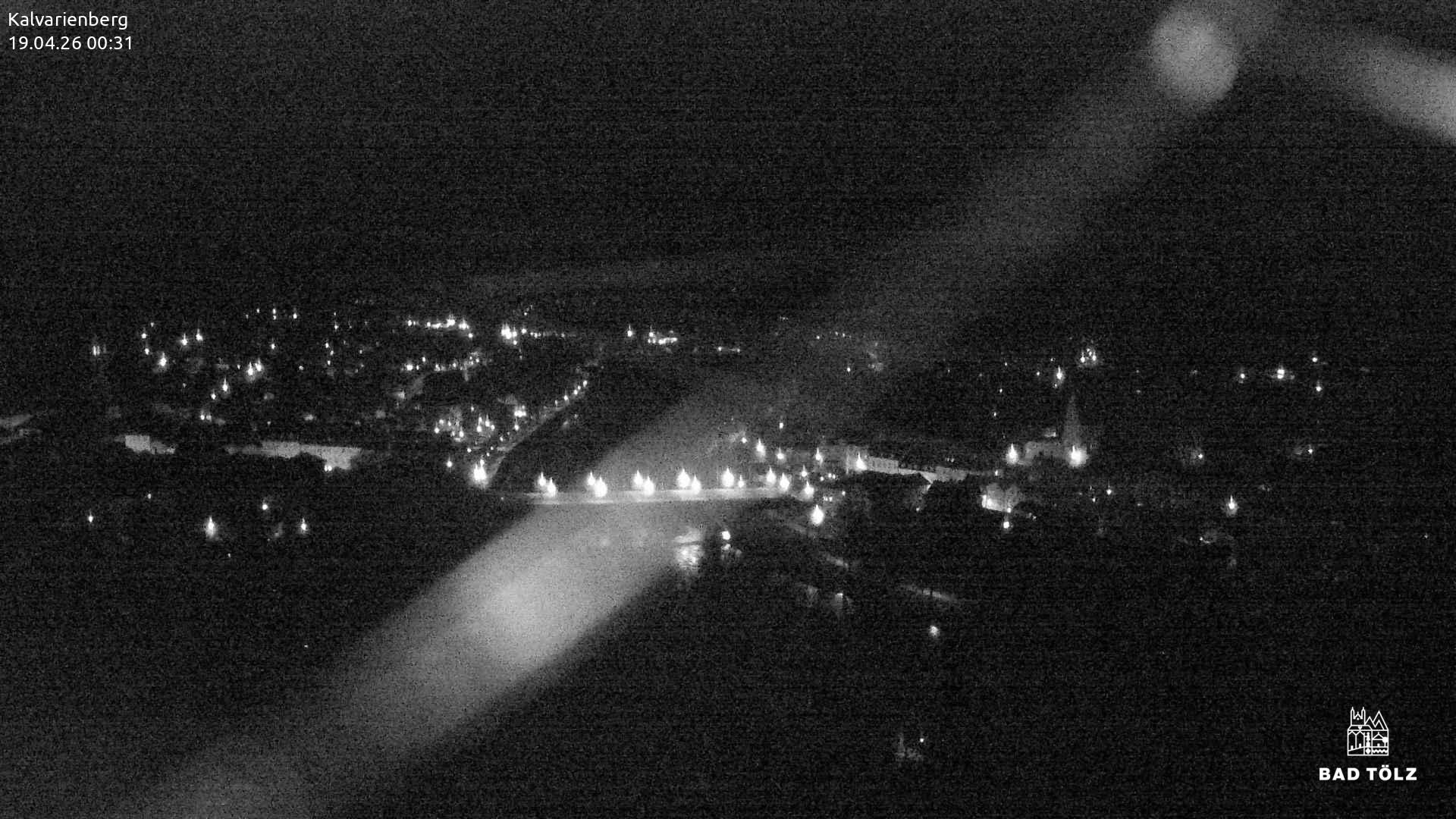 Archived image Webcam Bad Tölz - Kalvarienberg