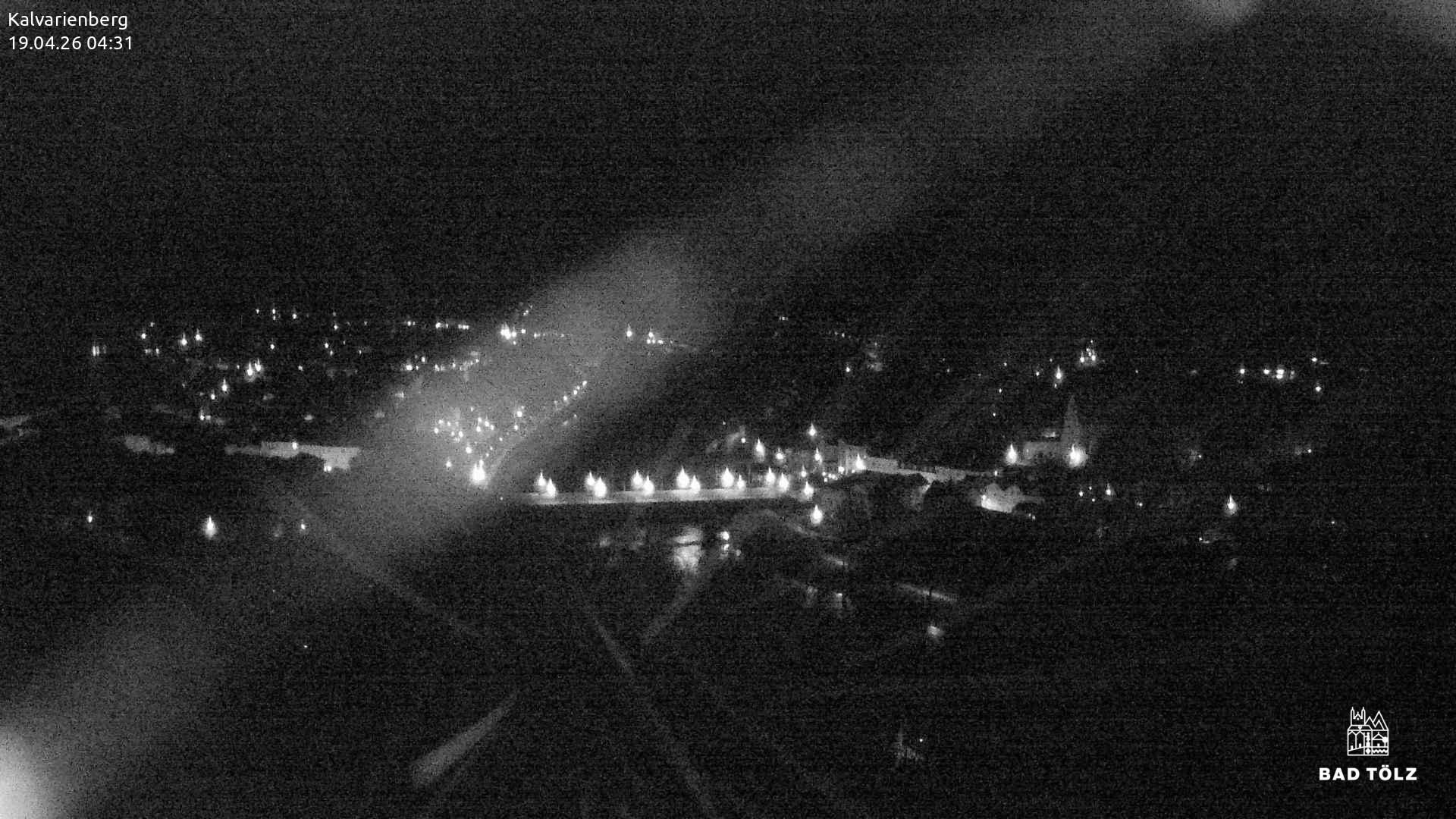 Archiv Foto Webcam Kalvarienberg bei Bad Tölz