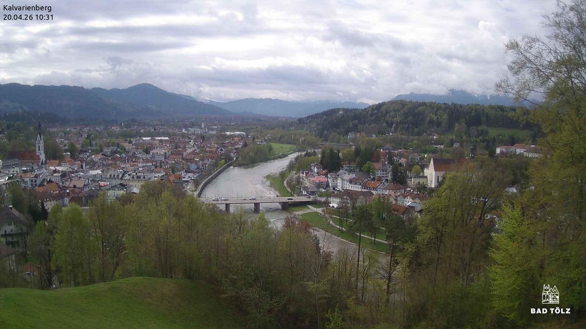 Archiv Foto Webcam Kalvarienberg bei Bad Tölz