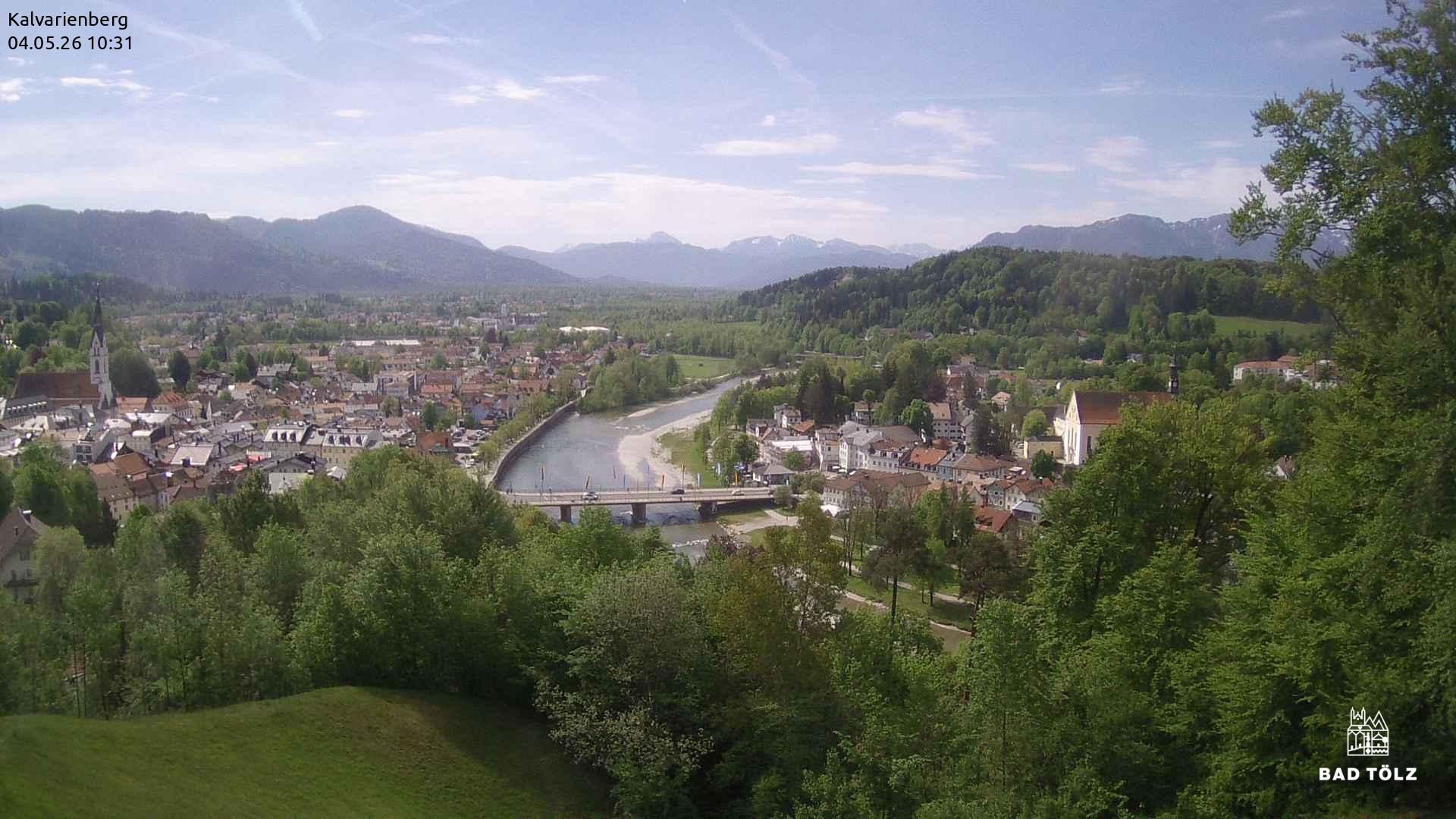 Archiv Foto Webcam Kalvarienberg bei Bad Tölz