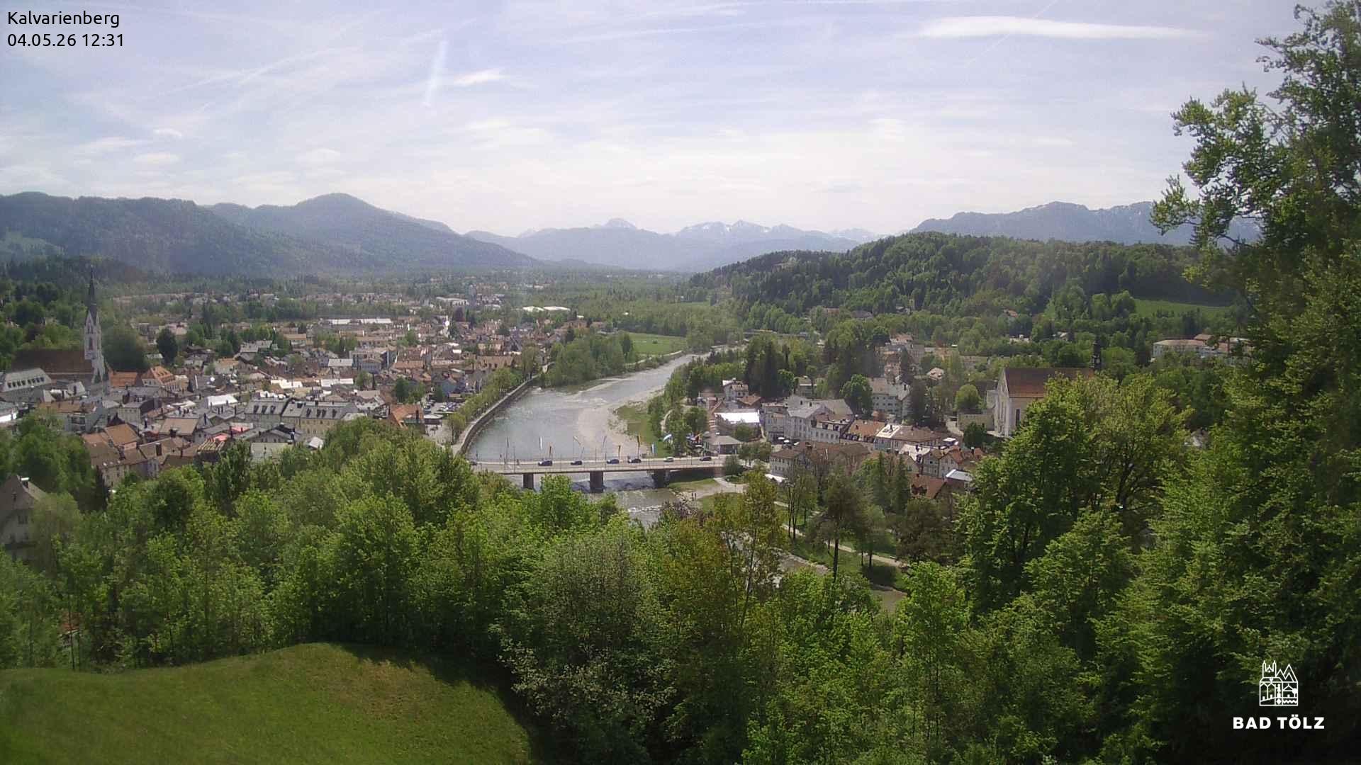 Archiv Foto Webcam Kalvarienberg bei Bad Tölz