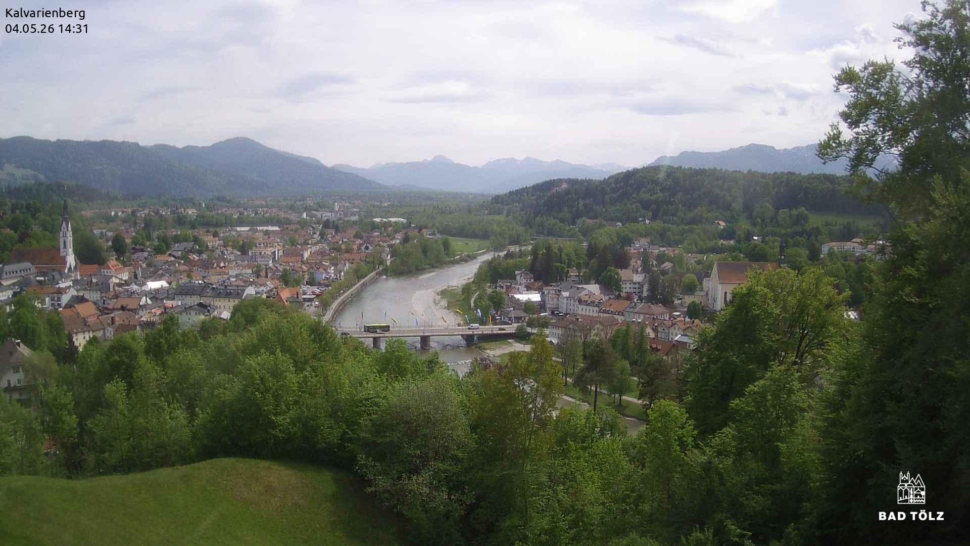 Archiv Foto Webcam Kalvarienberg bei Bad Tölz