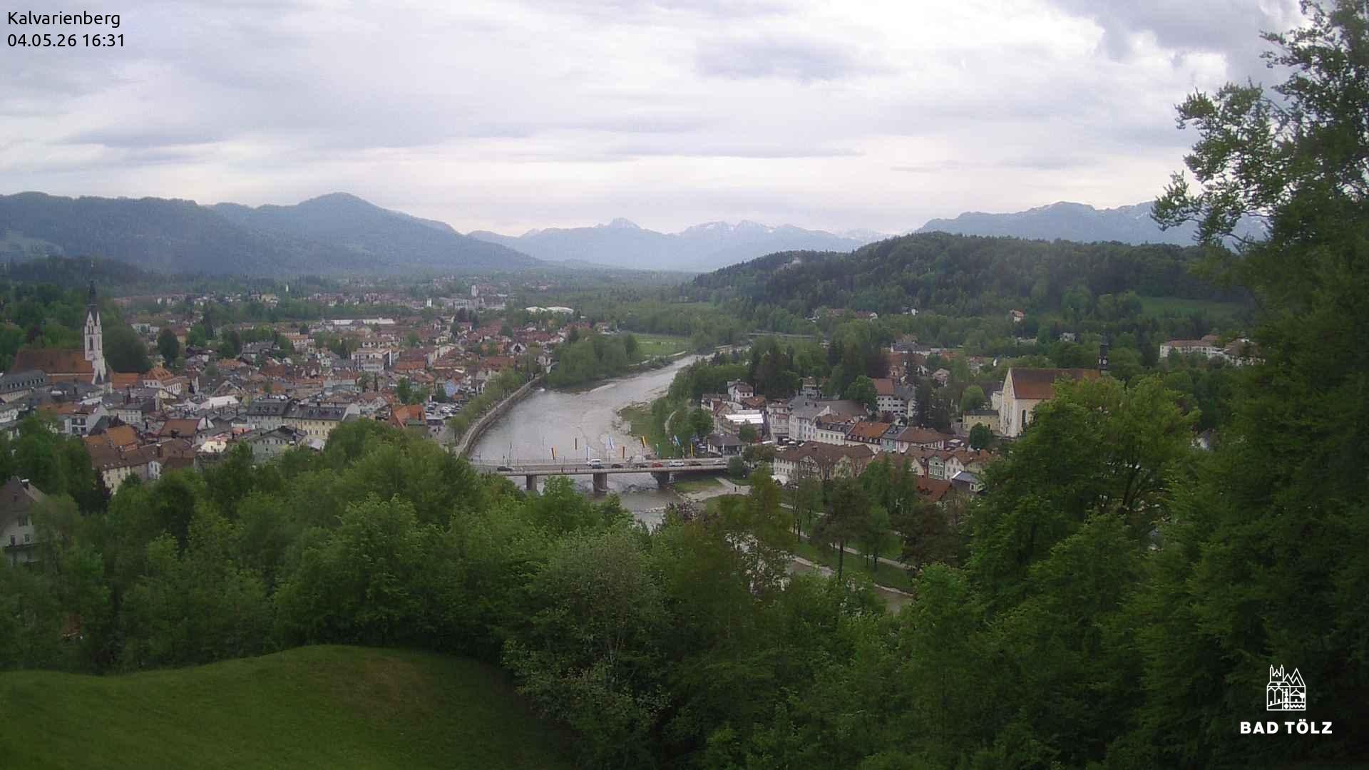 Archiv Foto Webcam Kalvarienberg bei Bad Tölz