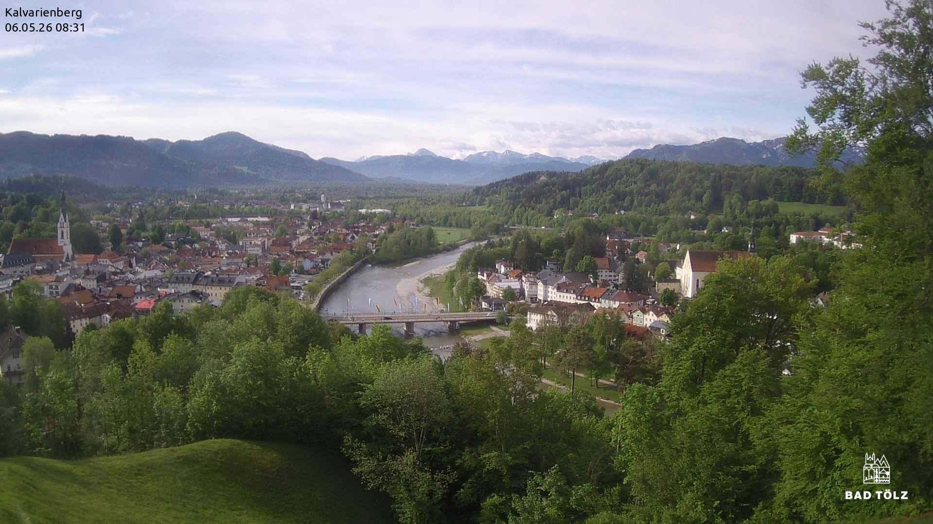 Archiv Foto Webcam Kalvarienberg bei Bad Tölz