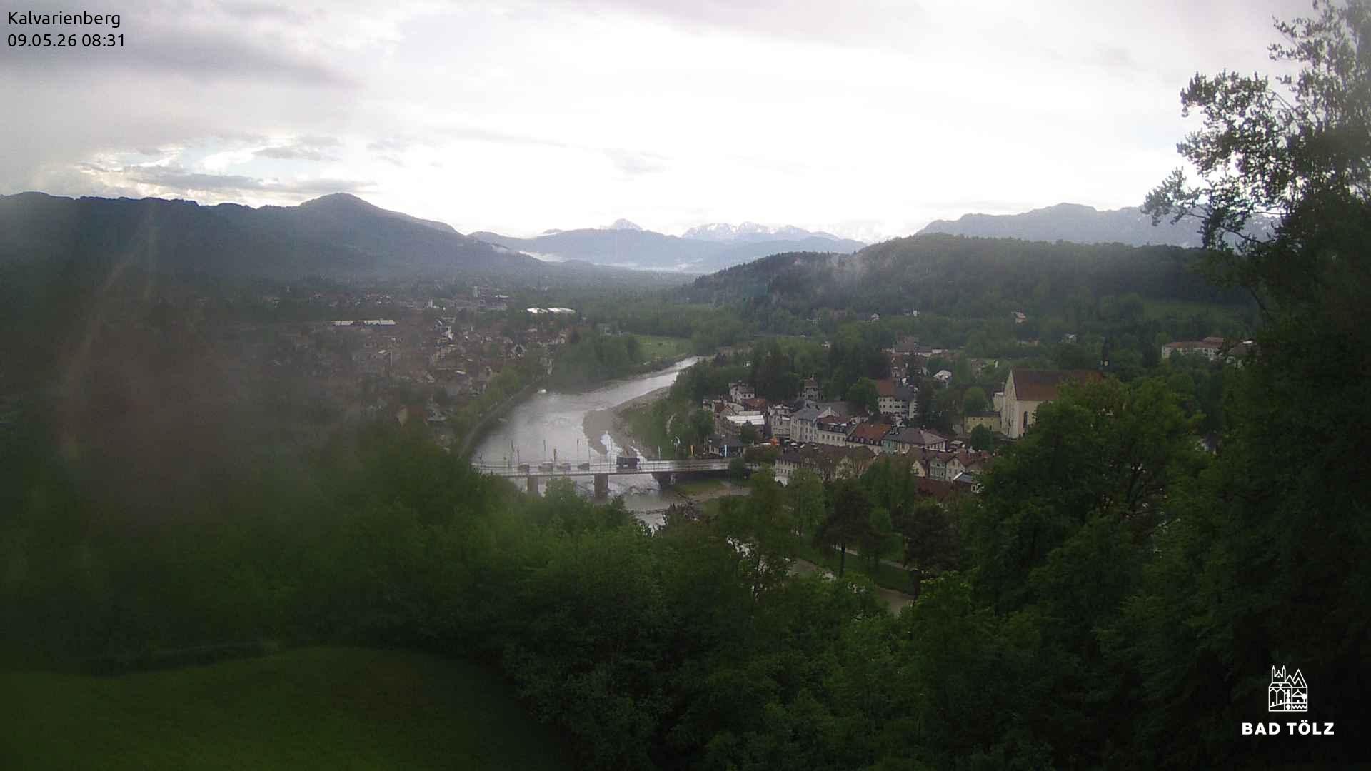 Archiv Foto Webcam Kalvarienberg bei Bad Tölz