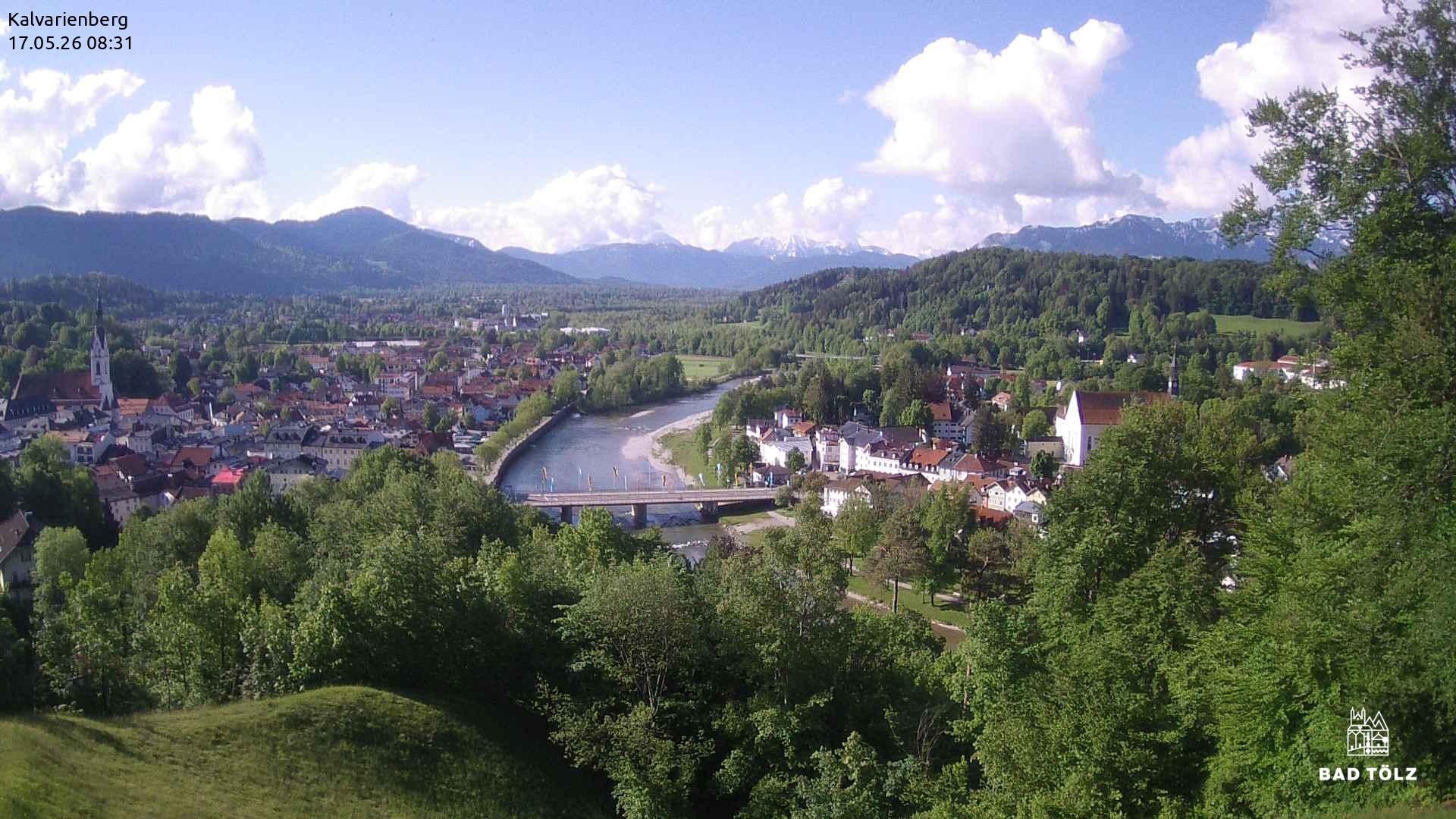 Archiv Foto Webcam Kalvarienberg bei Bad Tölz