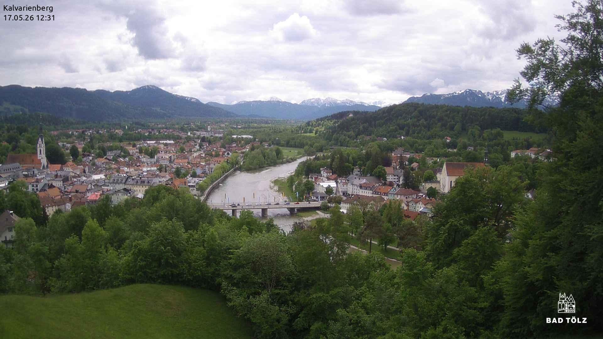 Archiv Foto Webcam Kalvarienberg bei Bad Tölz