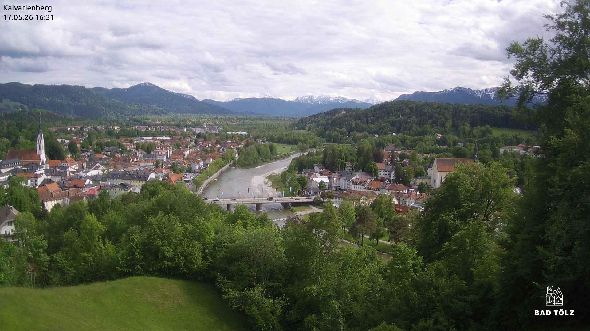 Archiv Foto Webcam Kalvarienberg bei Bad Tölz
